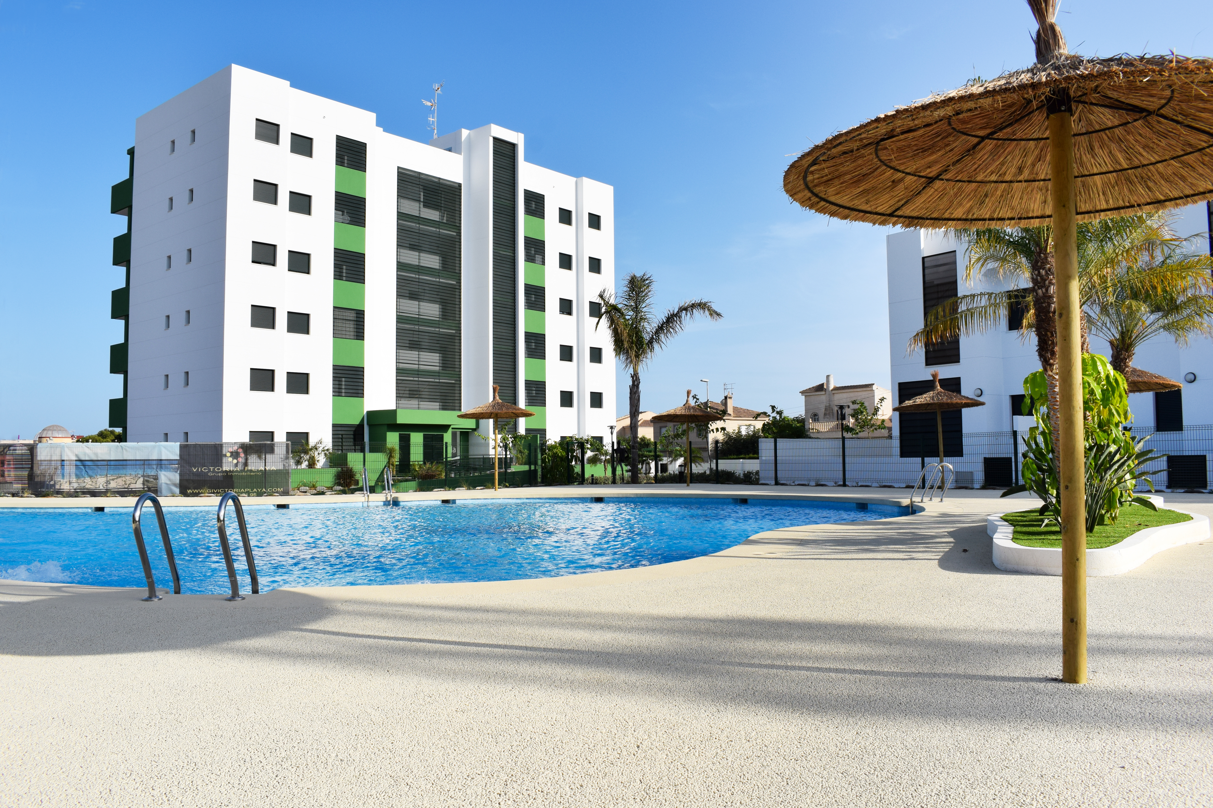 Newly constructed apartments 500m from white sandy beaches