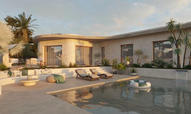 Detached Villa - Nybyggnation - San Fulgencio - La Escuera