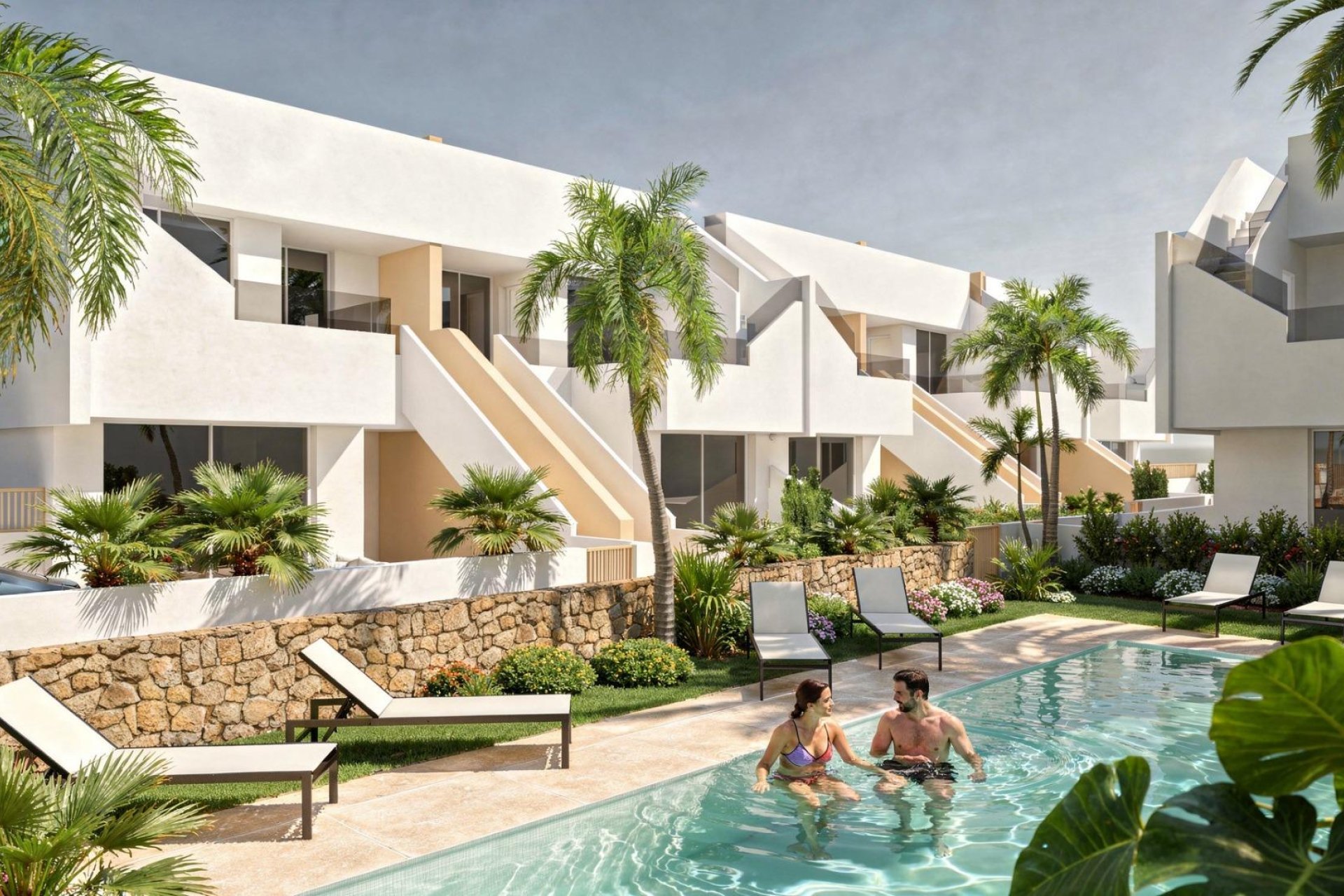 Neue Gebäude - Bungalow -
Pilar de la Horadada - pueblo