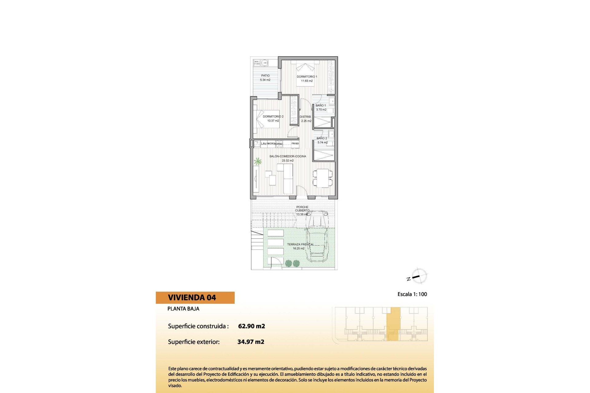 Neue Gebäude - Bungalow -
San Pedro del Pinatar - El Salero