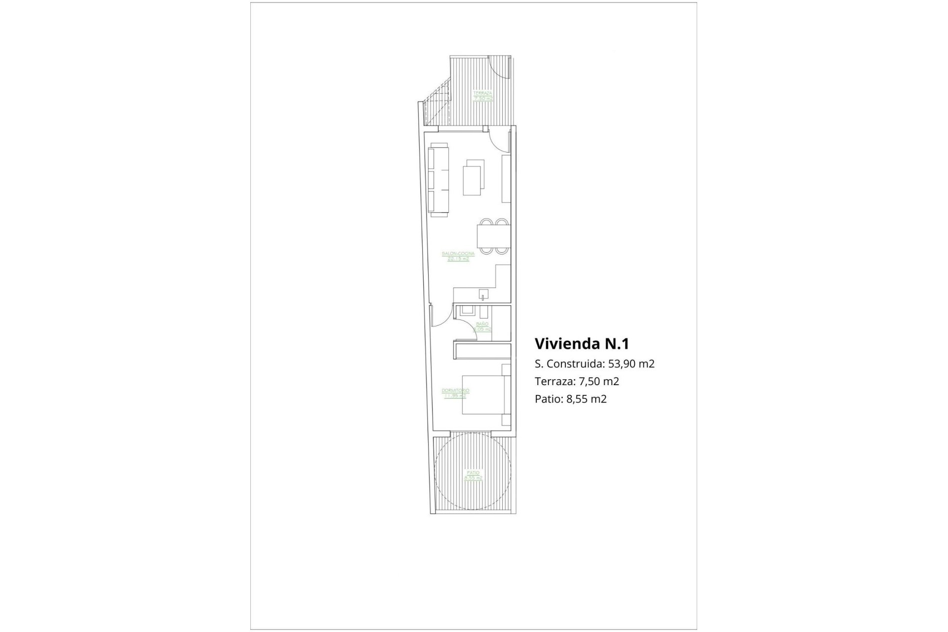 Neue Gebäude - Bungalow -
San Pedro del Pinatar - Los Antolinos