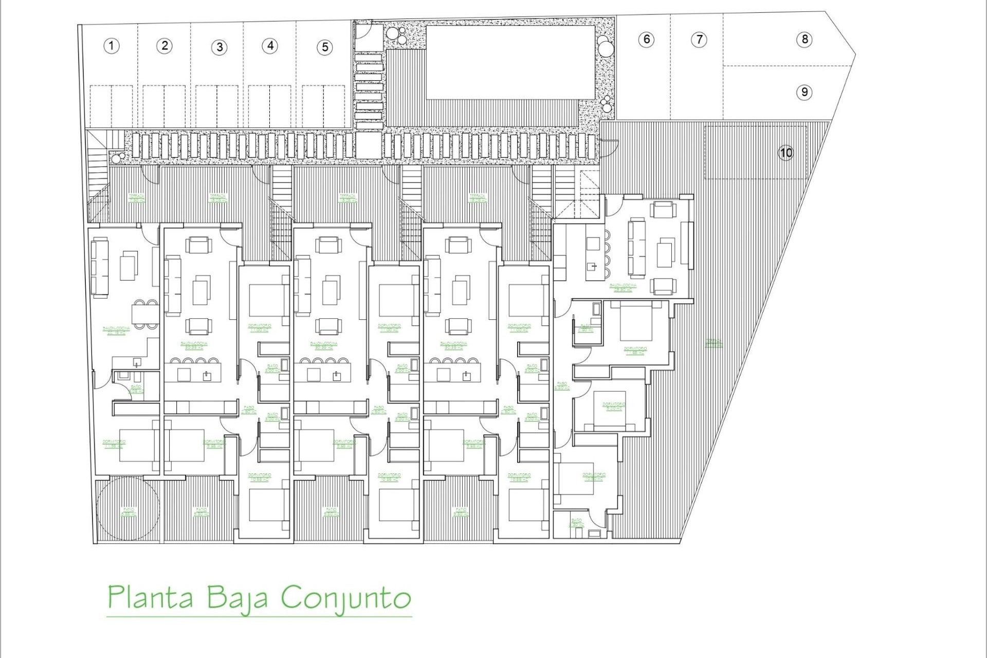 Neue Gebäude - Bungalow -
San Pedro del Pinatar - Los Antolinos