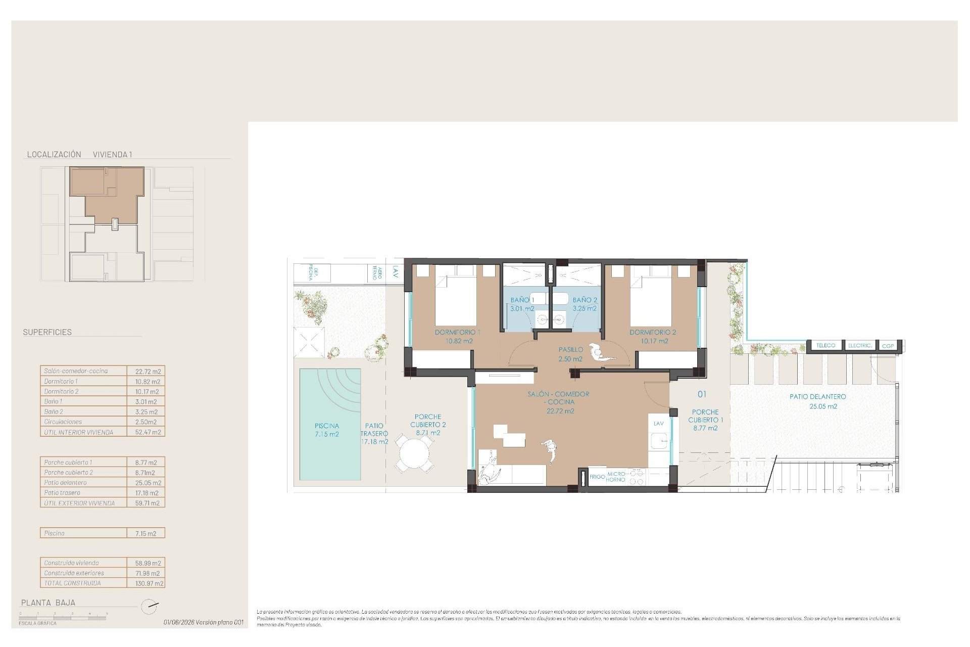 Neue Gebäude - Bungalow -
San Pedro del Pinatar - Molino de Chirrete