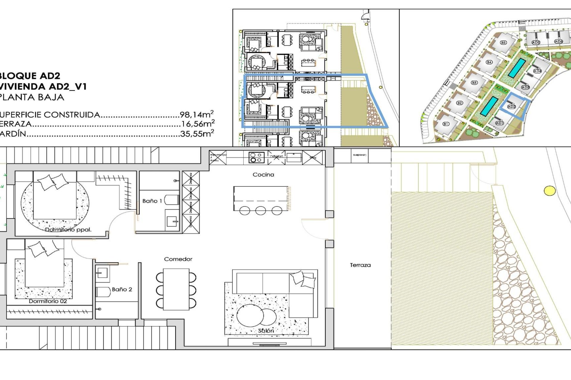 Neue Gebäude - Bungalow -
Torre Pacheco - Santa Rosalia Lake And Life Resort
