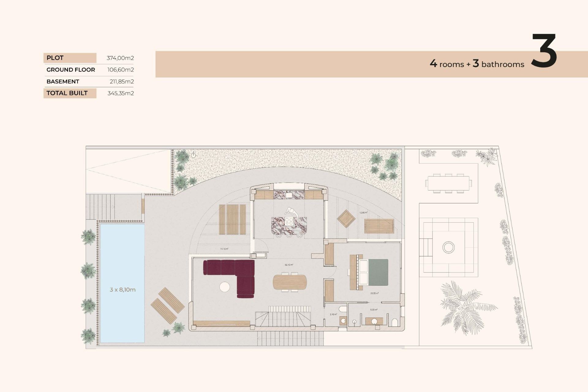 Neue Gebäude - Detached Villa -
Algorfa - La Finca Golf