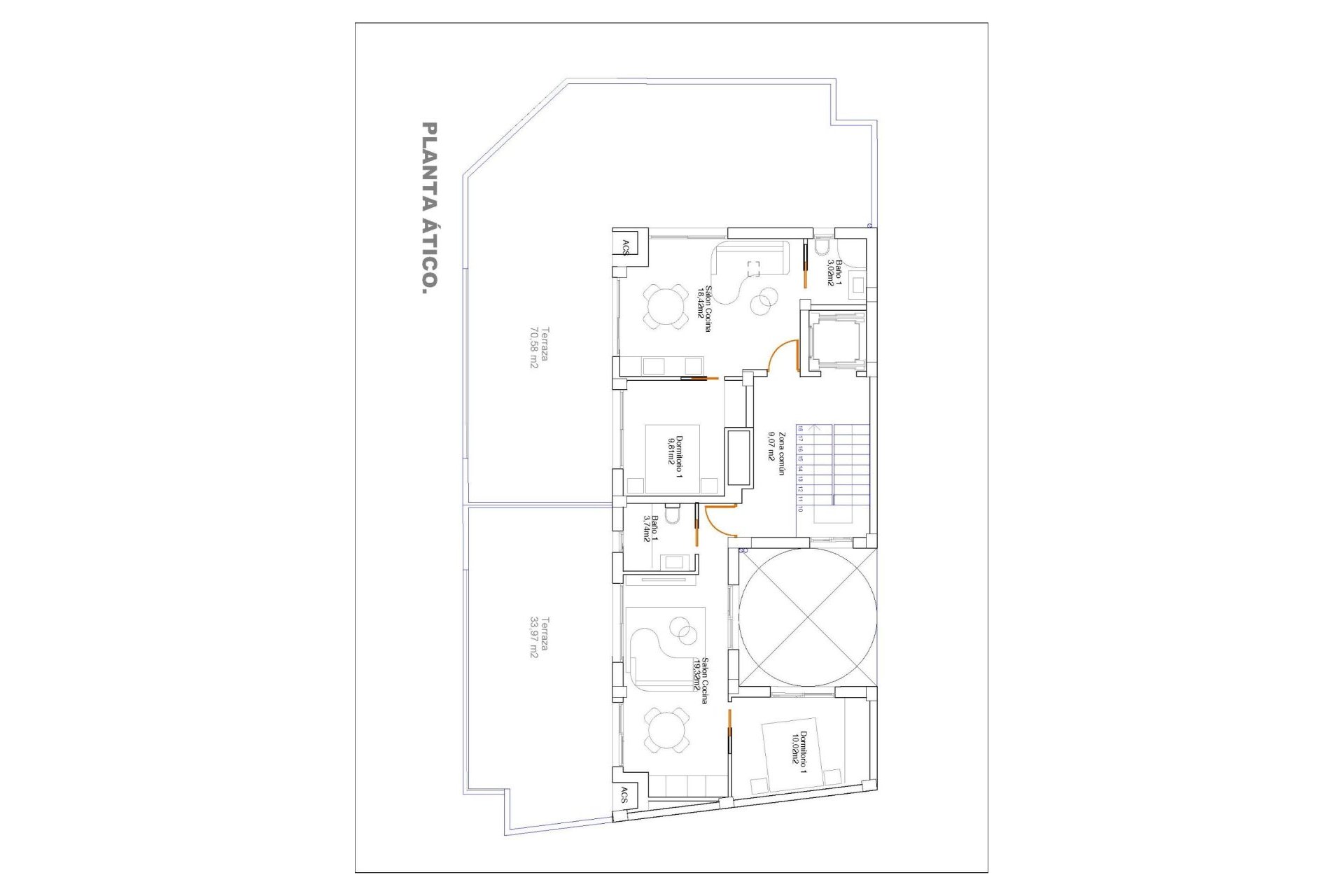 Neue Gebäude - Penthouse -
Guardamar del Segura - Pueblo