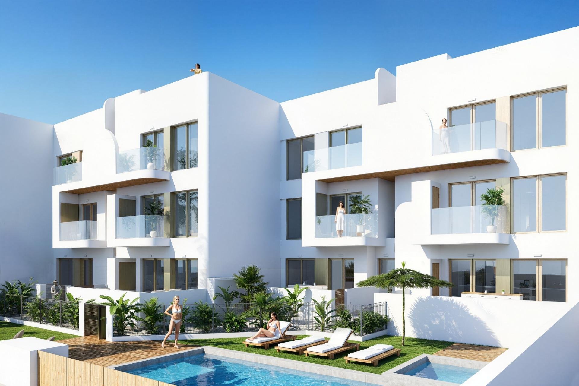 Neue Gebäude - Penthouse -
Los Alcázares - Serena Golf