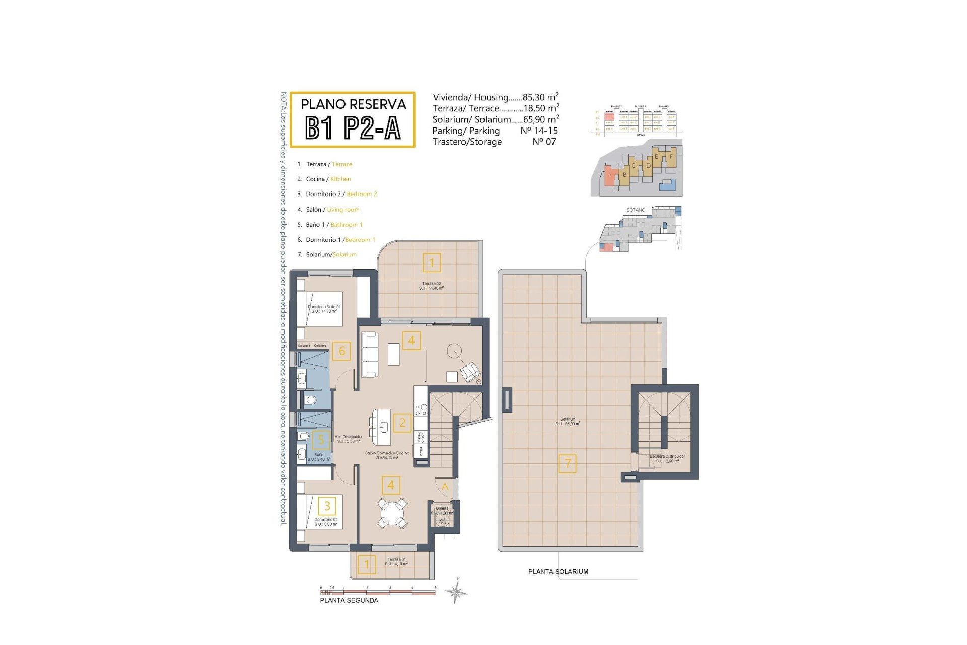Neue Gebäude - Penthouse -
Los Alcázares - Serena Golf
