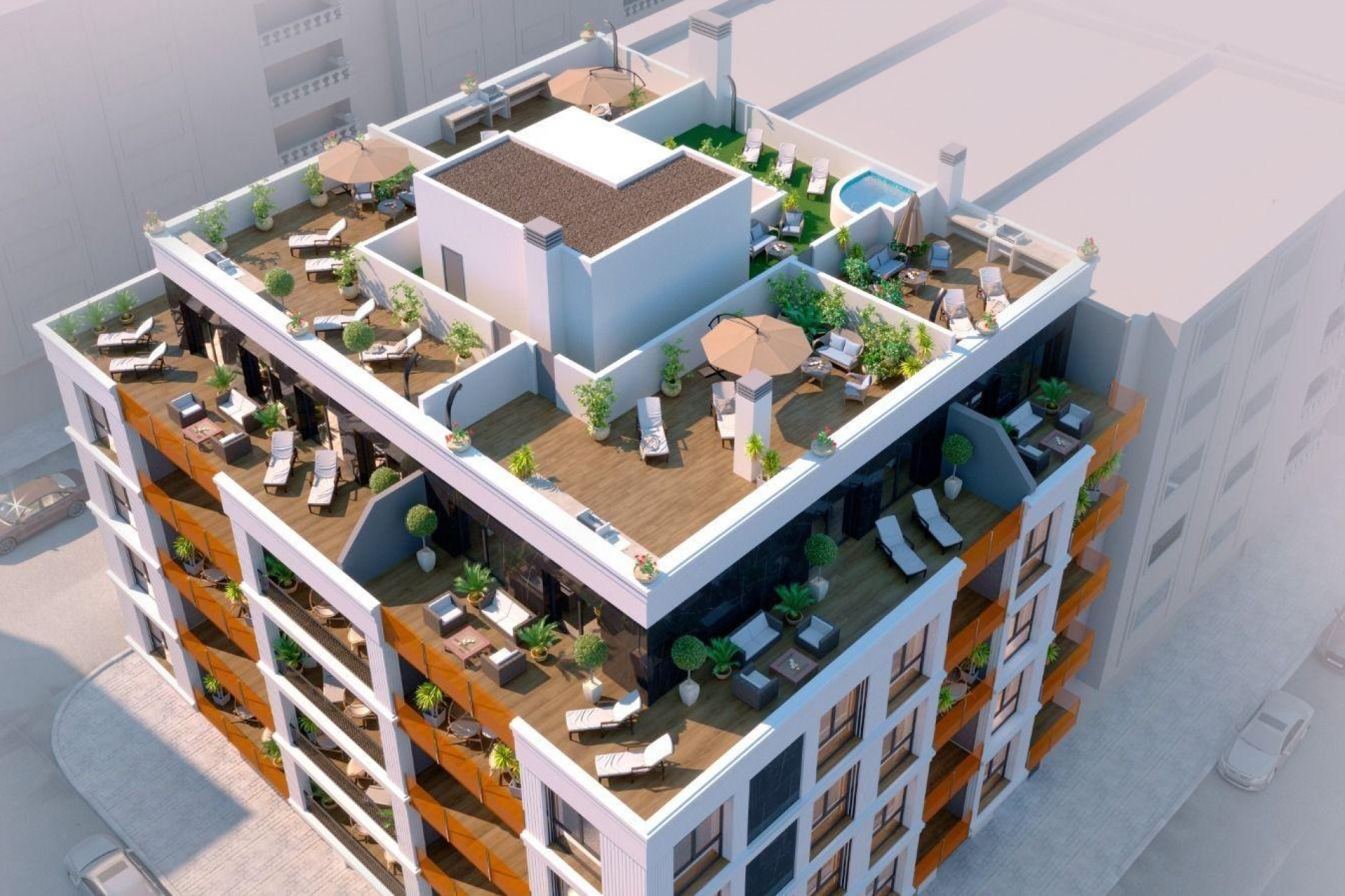 Neue Gebäude - Penthouse -
Torrevieja - Parque de las Naciones