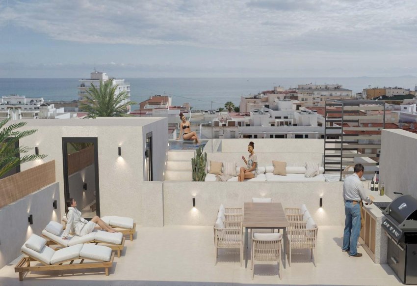 Neue Gebäude - Penthouse -
Torrevieja - Playa de El Cura