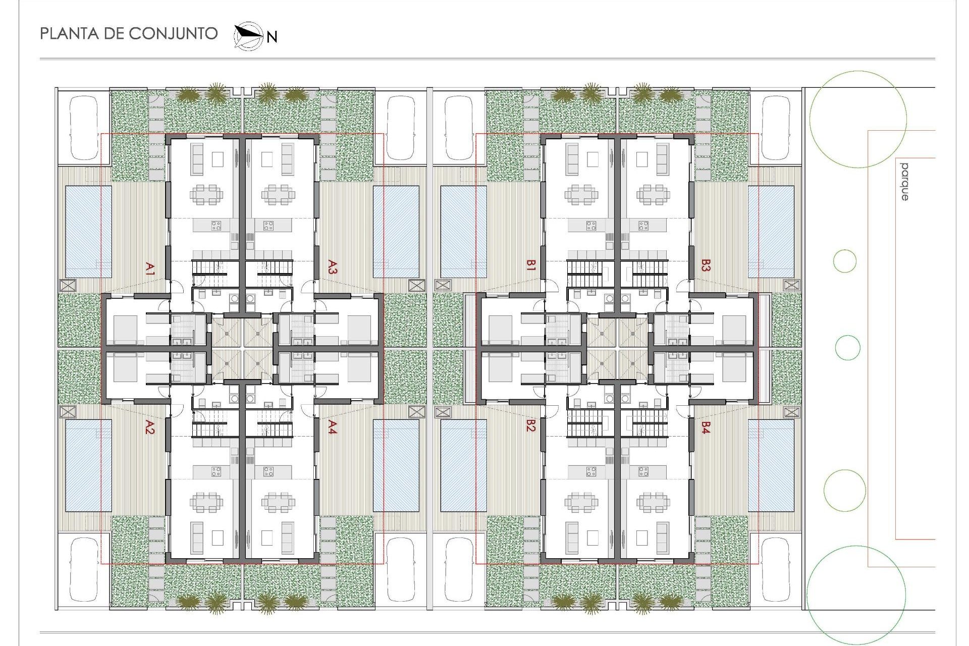 Neue Gebäude - Quad House -
Bigastro - Loma Alta