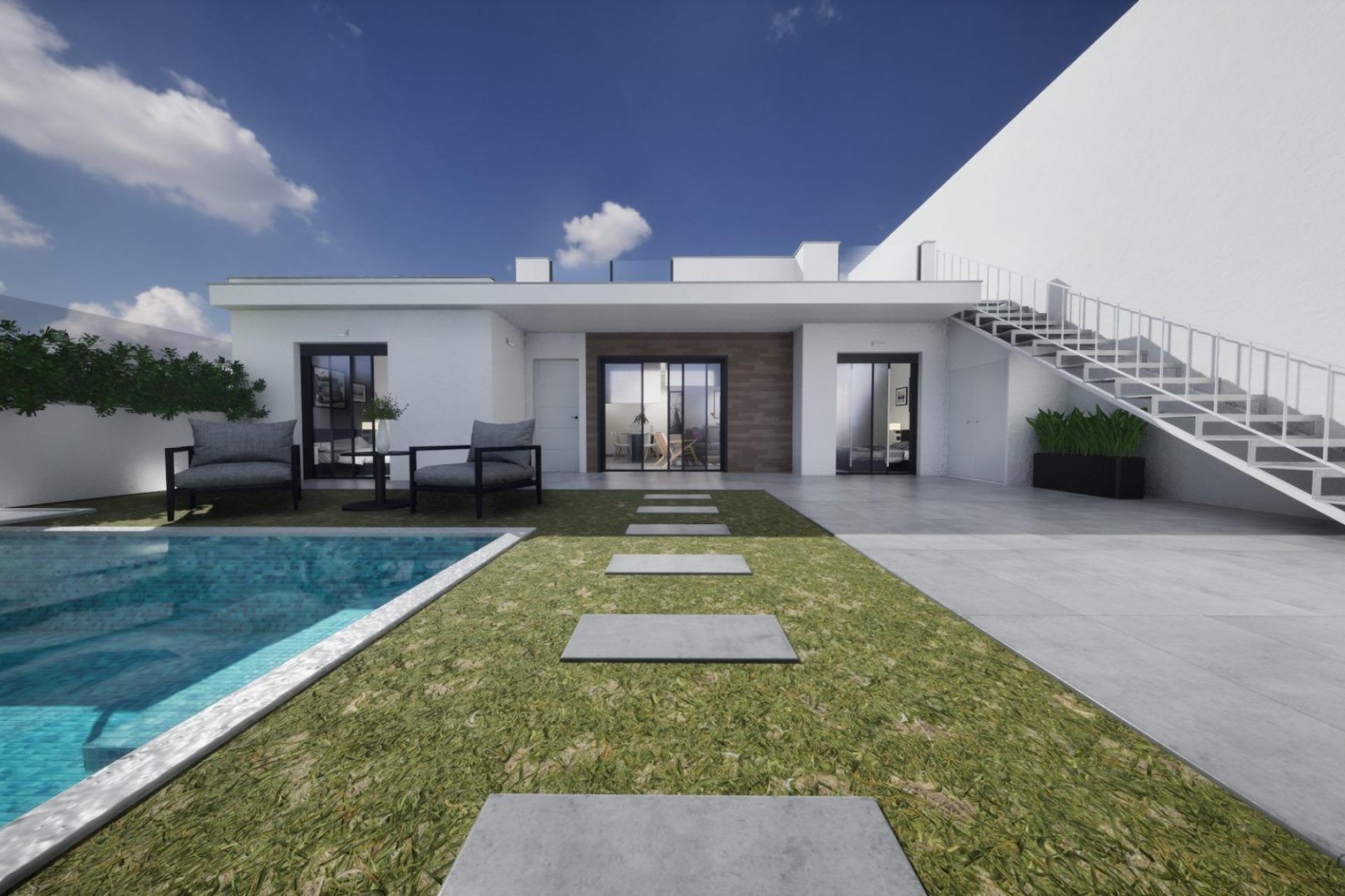 Neue Gebäude - Quad House -
Torre Pacheco - pueblo
