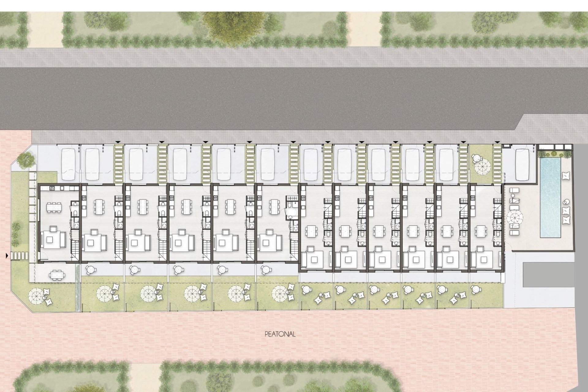 Neue Gebäude - Stadthaus -
Pilar de la Horadada - pueblo