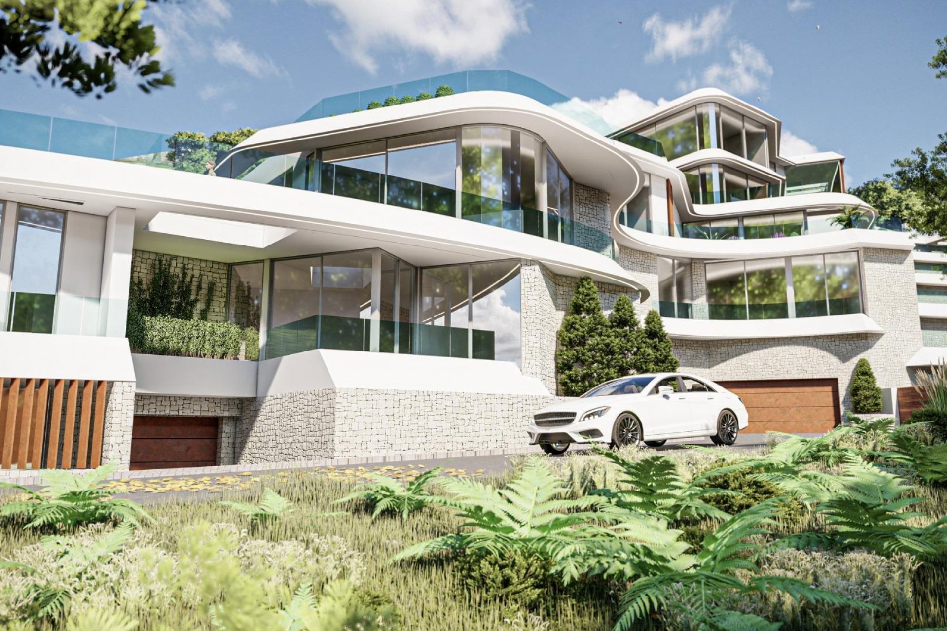 Neue Gebäude - Villa -
Calpe - Mascarat