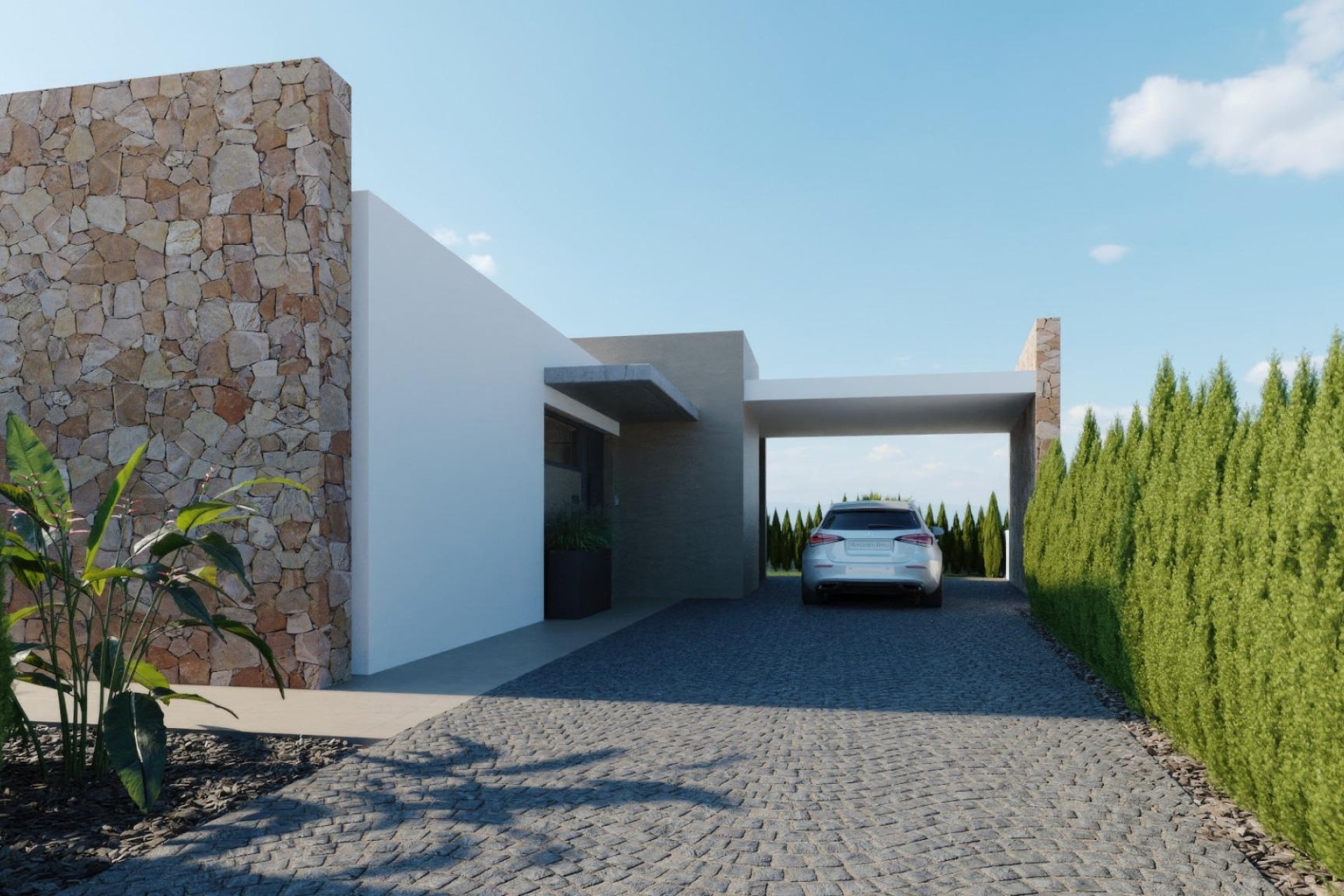 Neue Gebäude - Villa -
Fuente Alamo - Hacienda del Alamo