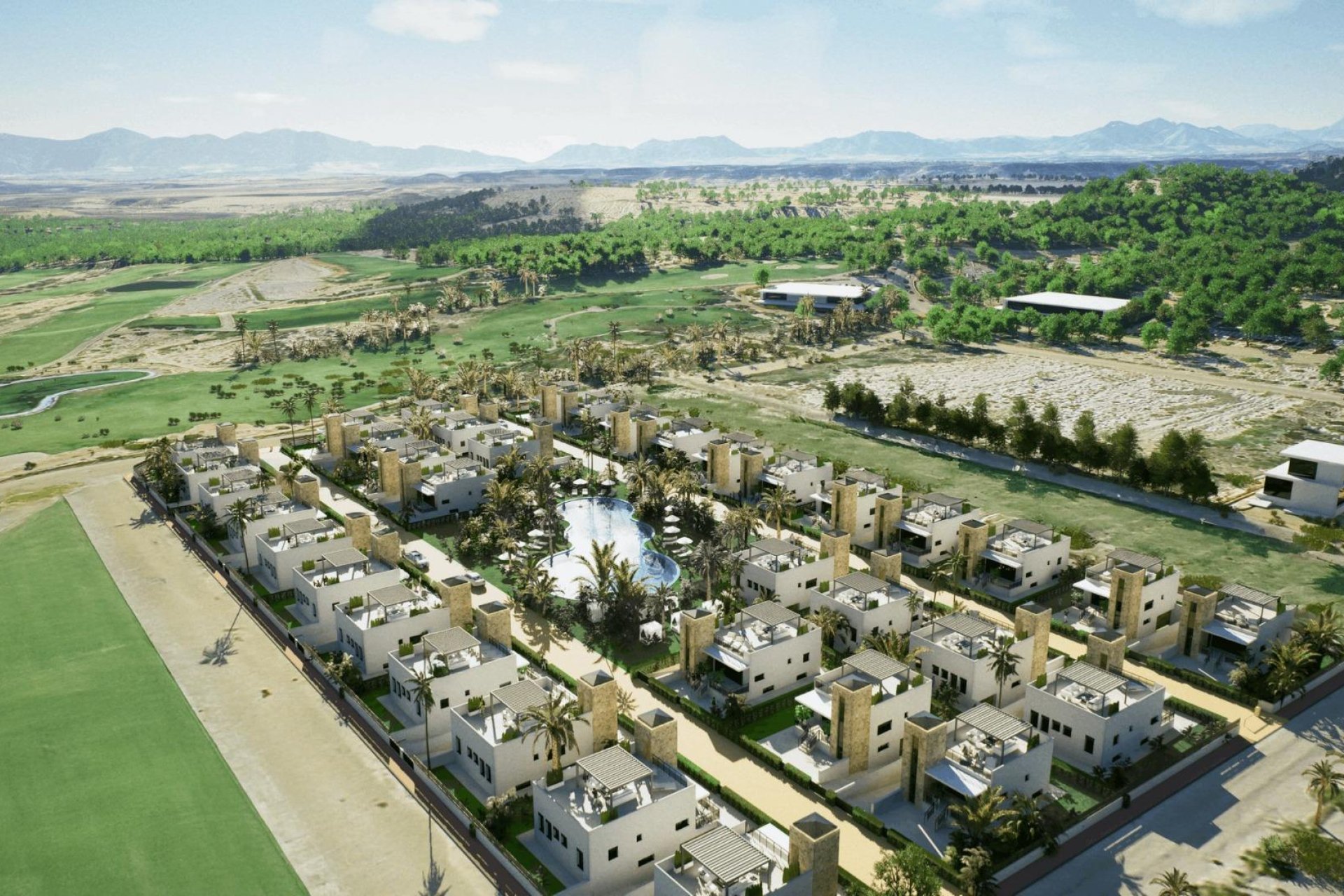 Neue Gebäude - Villa -
Mazarron - Camposol Golf