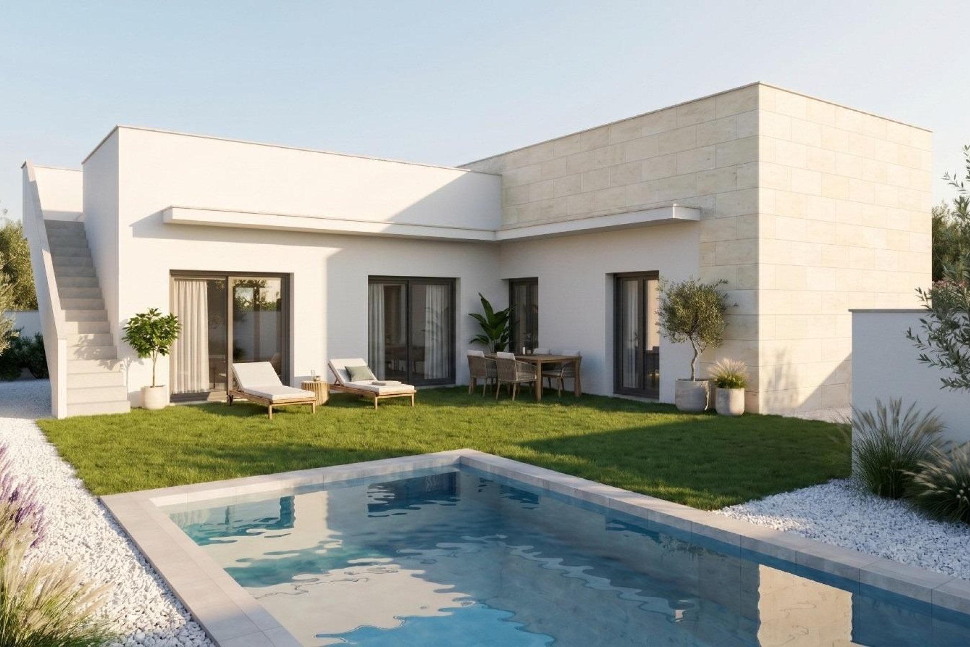 Neue Gebäude - Villa -
Mazarron - Country Club