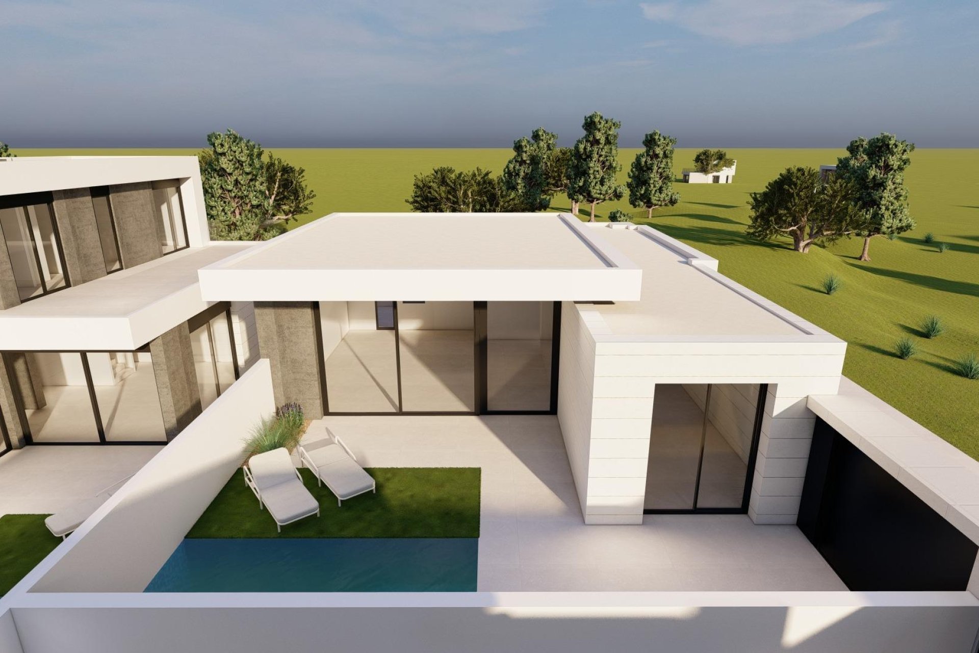 Neue Gebäude - Villa -
Pilar de la Horadada - pueblo