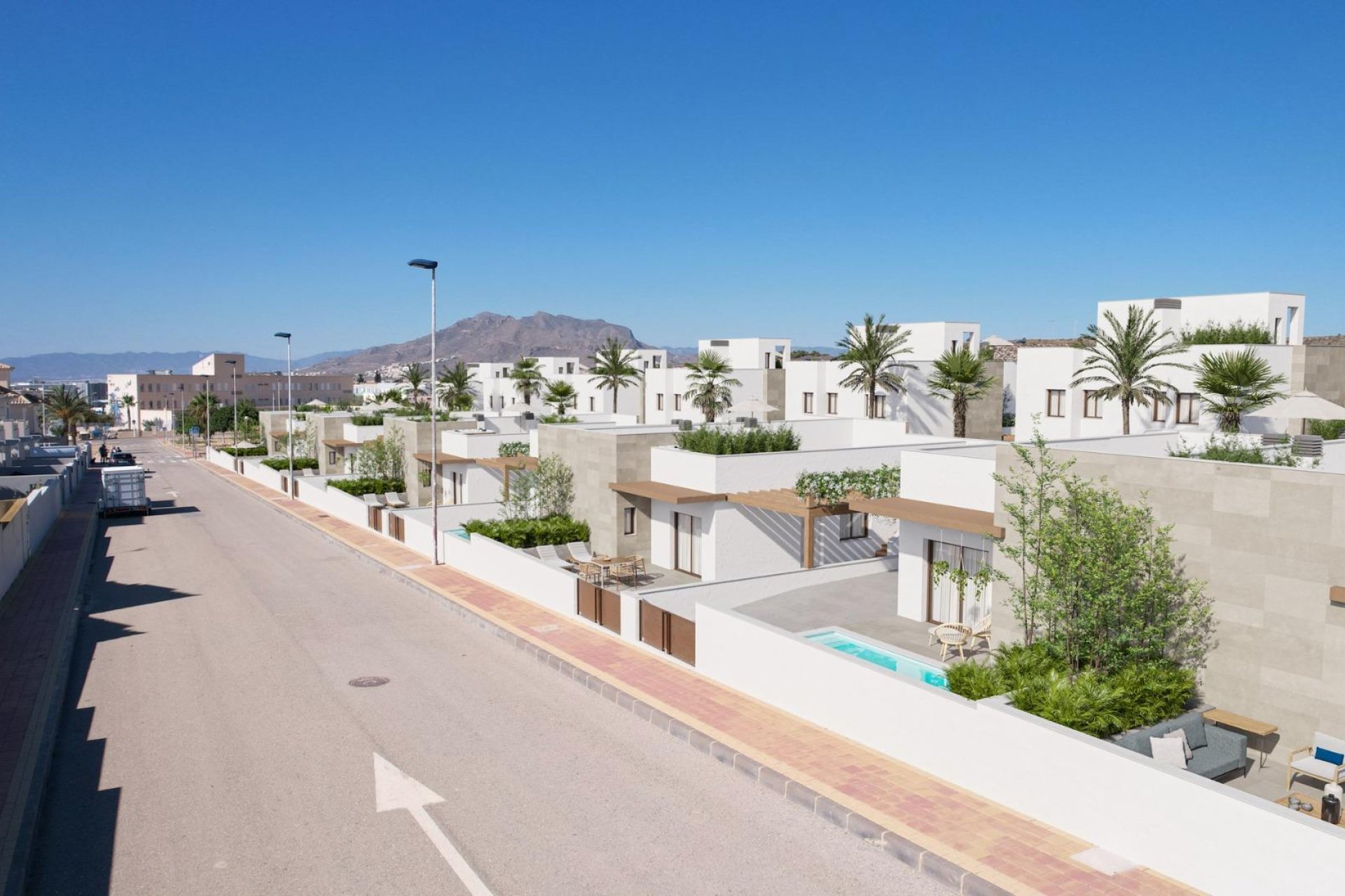 Neue Gebäude - Villa -
Puerto de Mazarron - Caleñares