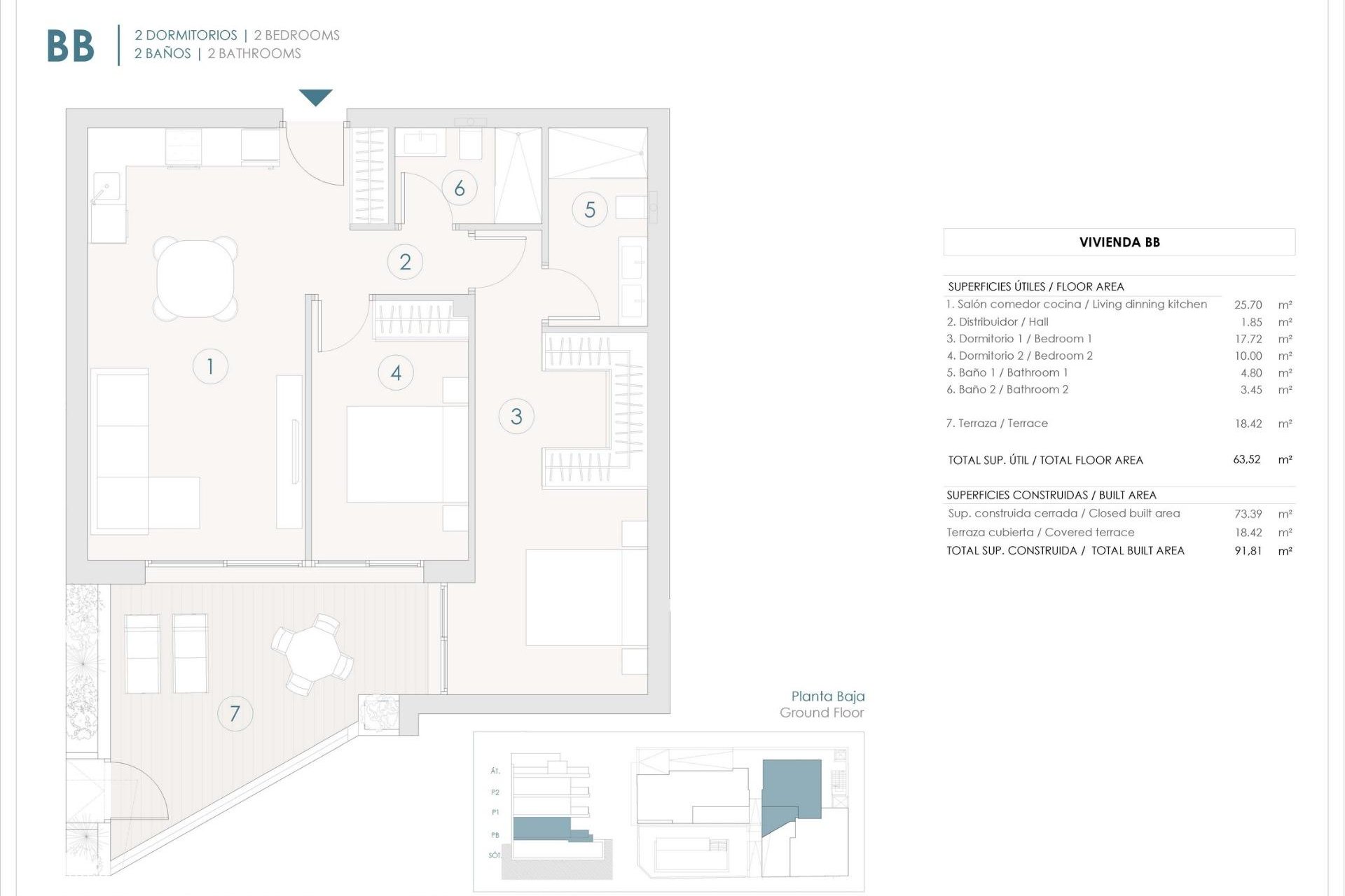 Neue Gebäude - Wohnung -
Benijofar - Pueblo