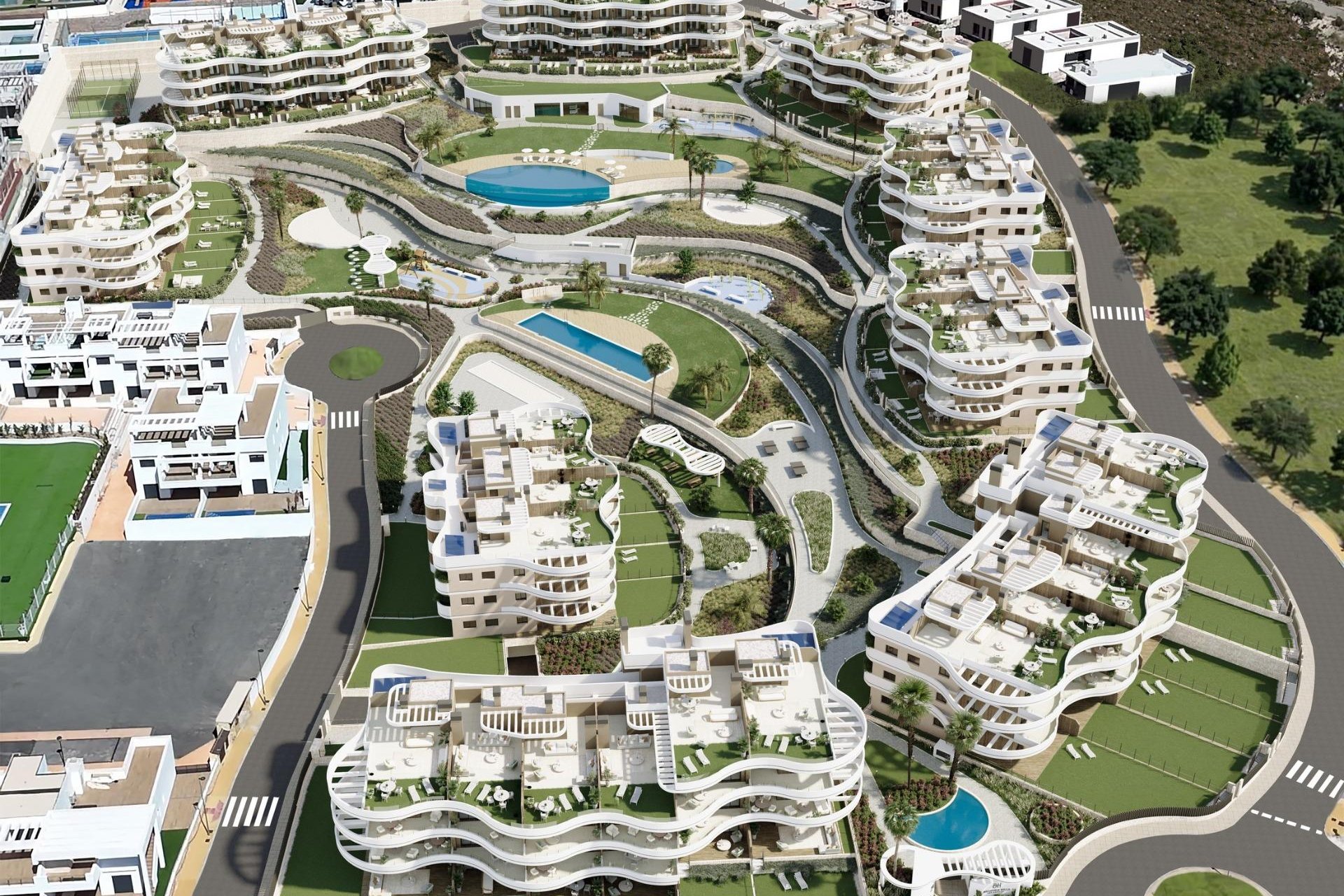 Neue Gebäude - Wohnung -
Finestrat - Campana Garden