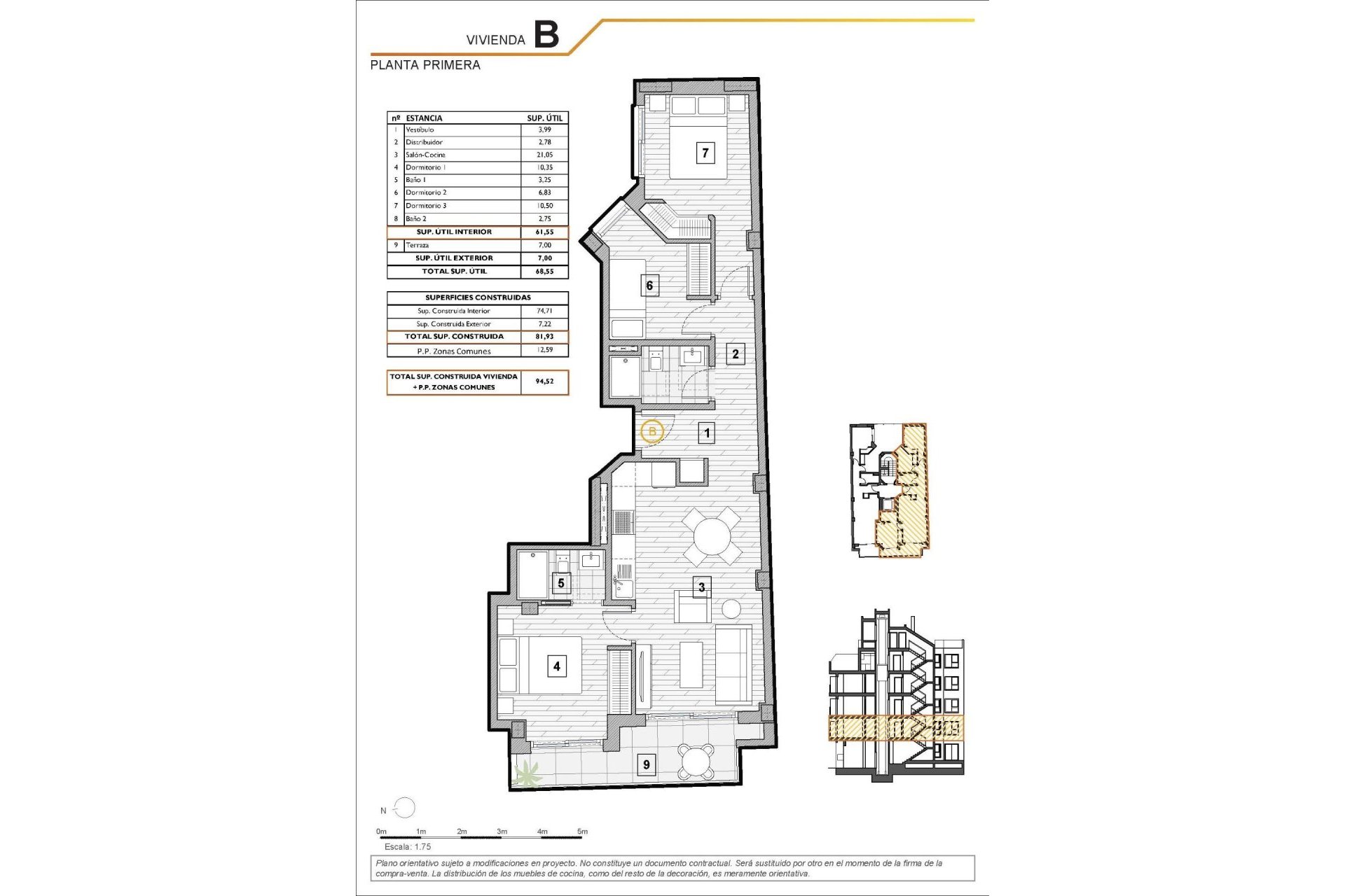 Neue Gebäude - Wohnung -
Guardamar del Segura - Centro