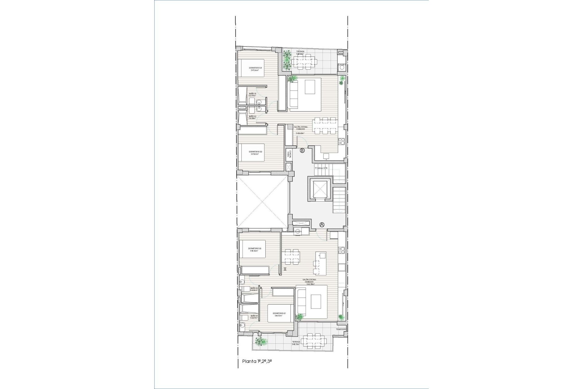 Neue Gebäude - Wohnung -
Guardamar del Segura - Centro