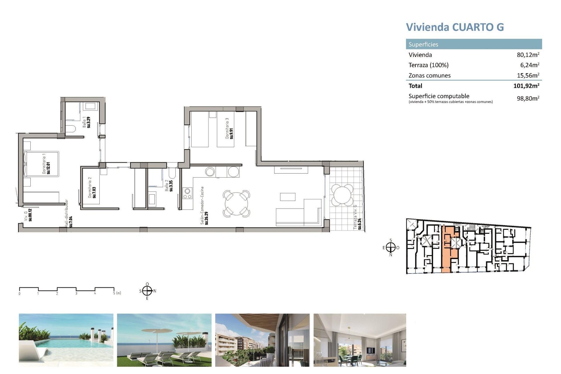 Neue Gebäude - Wohnung -
Guardamar del Segura - Pueblo