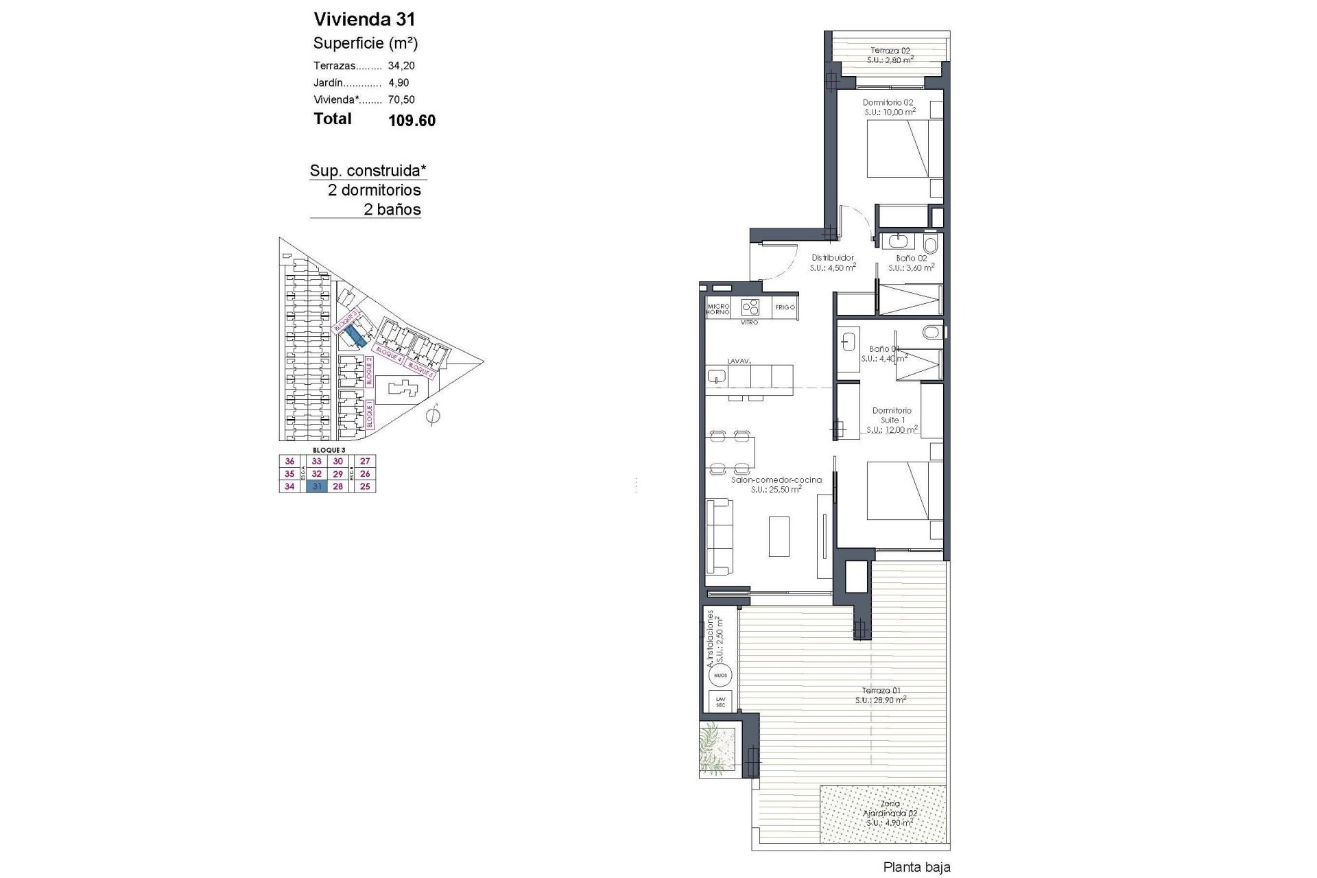 Neue Gebäude - Wohnung -
Los Alcázares - Serena Golf