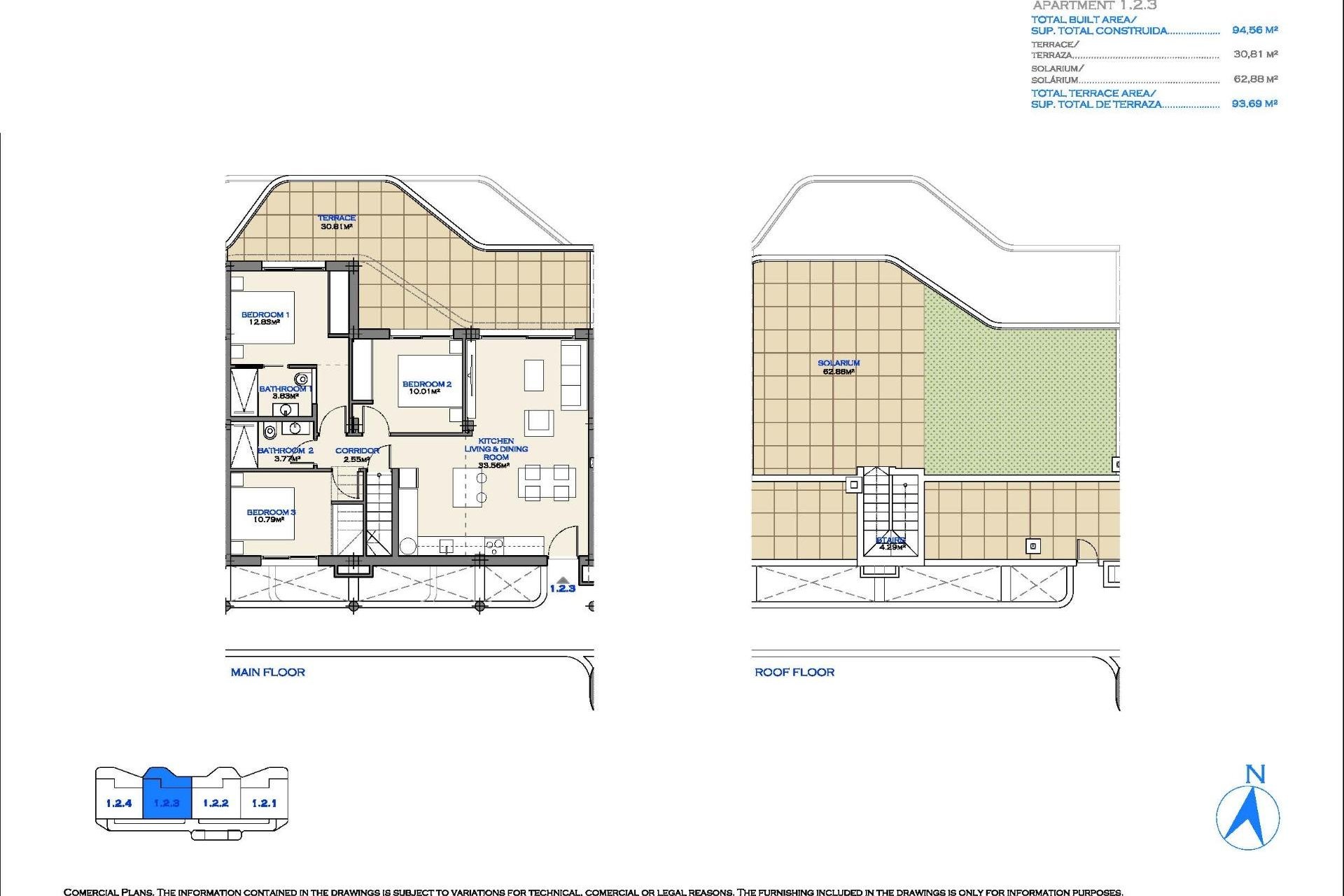 Neue Gebäude - Wohnung -
Los Alcázares - Serena Golf