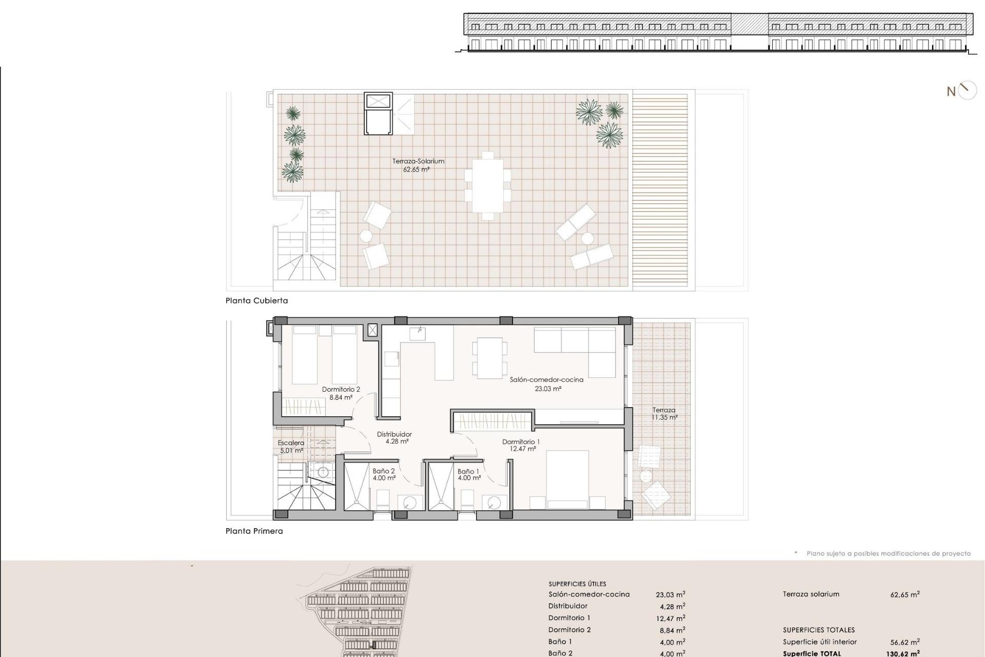 Neue Gebäude - Wohnung -
Pulpi - Aguilón Golf