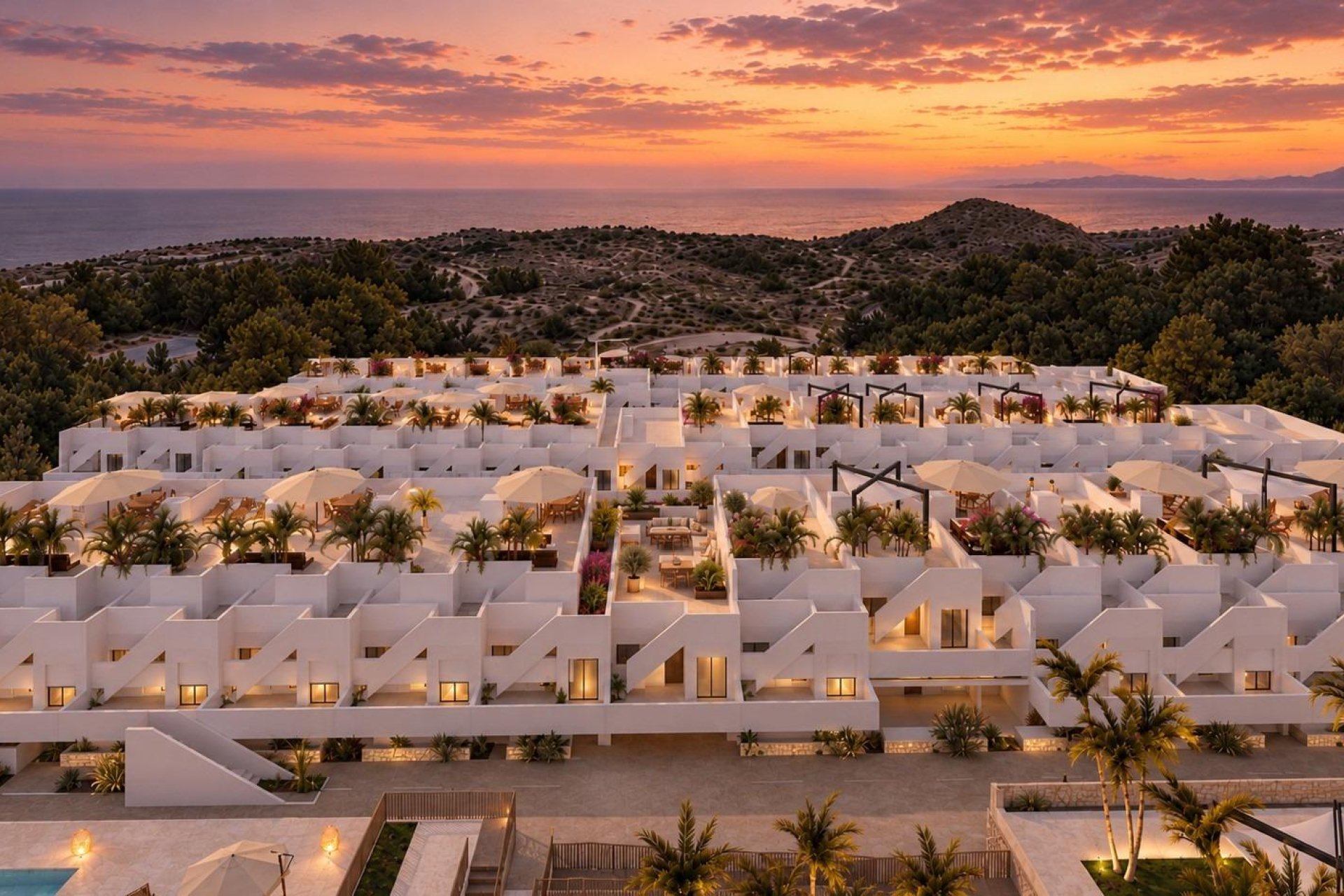 Neue Gebäude - Wohnung -
Pulpi - Aguilón Golf