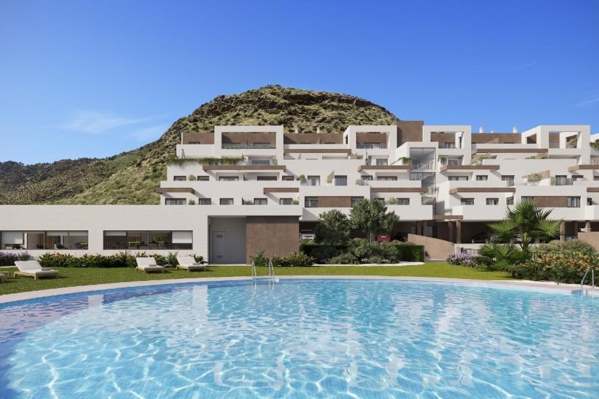 Neue Gebäude - Wohnung -
Pulpi - Aguilón Golf