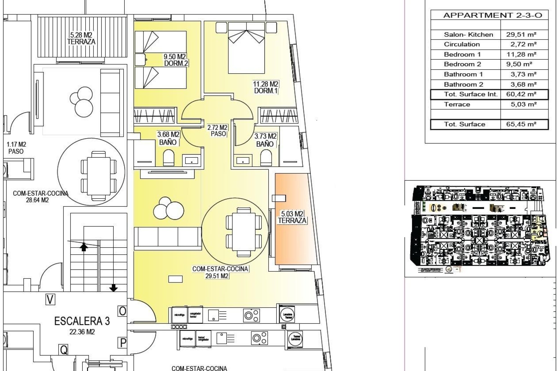 Neue Gebäude - Wohnung -
San Miguel de Salinas - Pueblo
