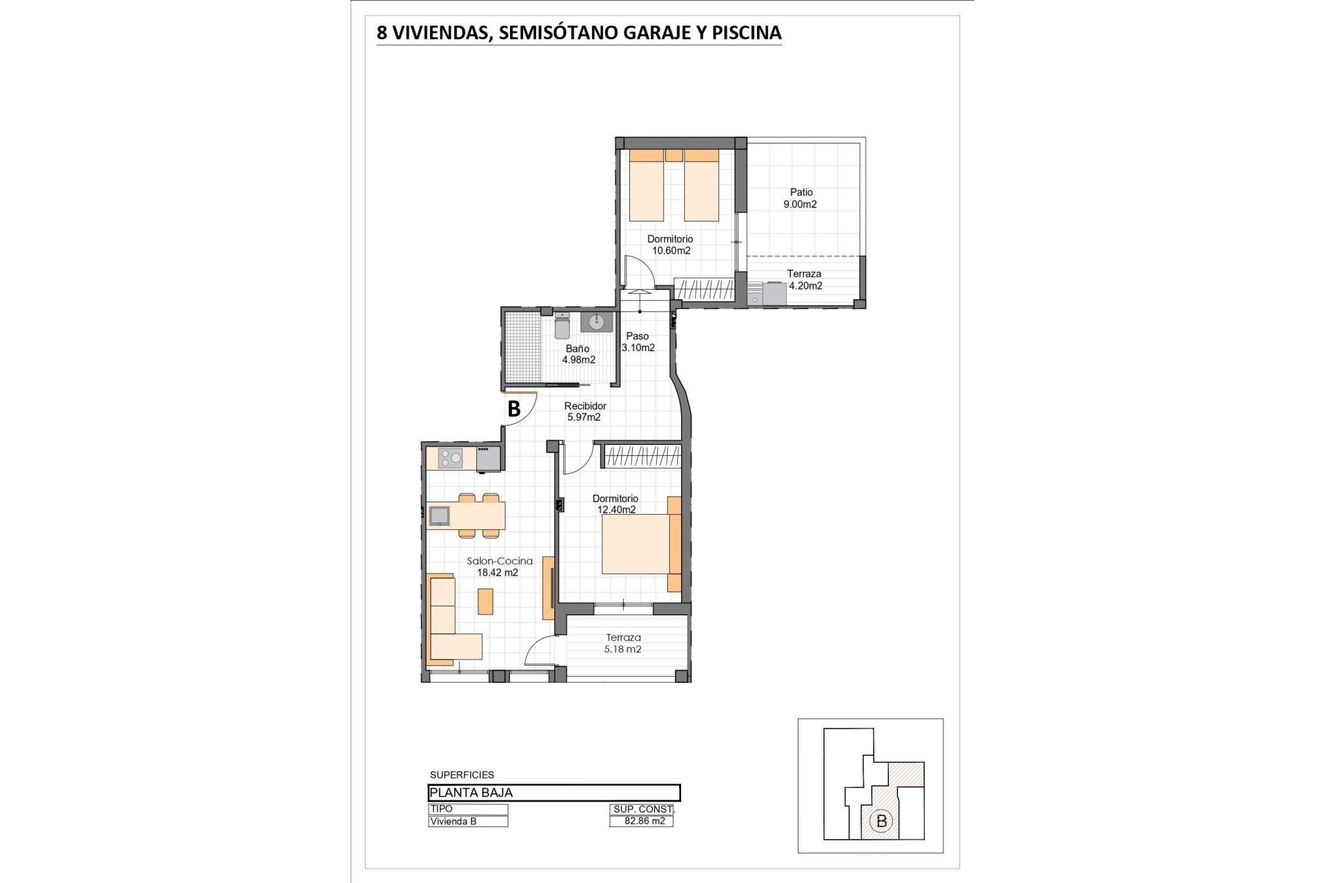 Neue Gebäude - Wohnung -
San Pedro del Pinatar - Lo Pagan