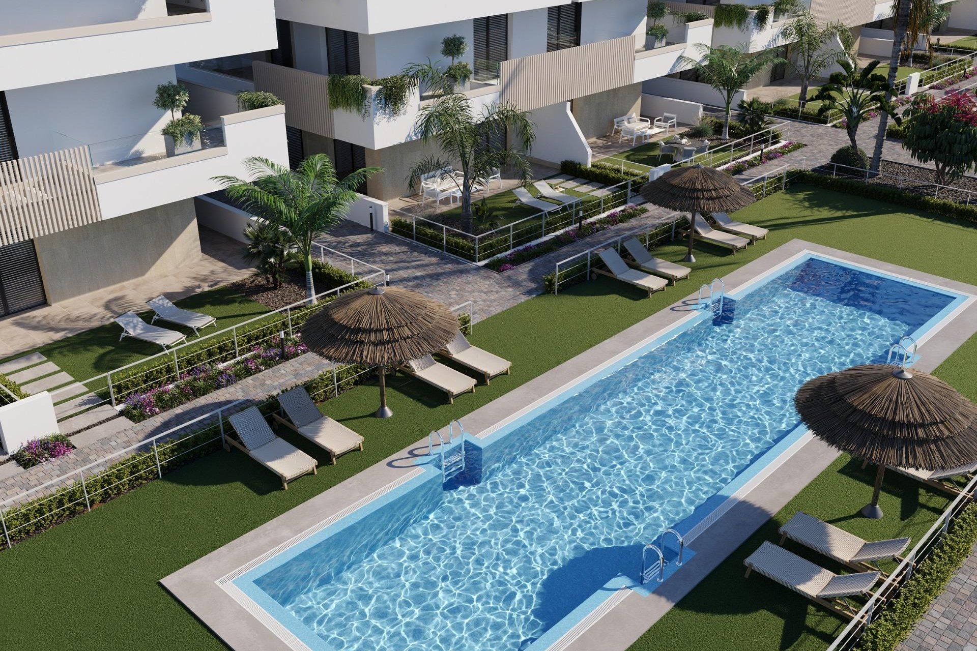 Neue Gebäude - Wohnung -
Torre Pacheco - Santa Rosalia Lake And Life Resort