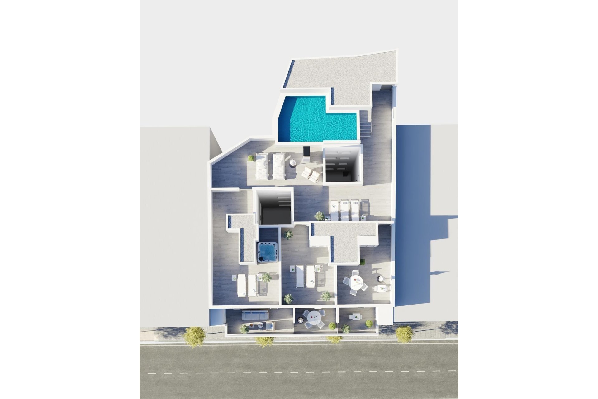 Neue Gebäude - Wohnung -
Torrevieja - Centro