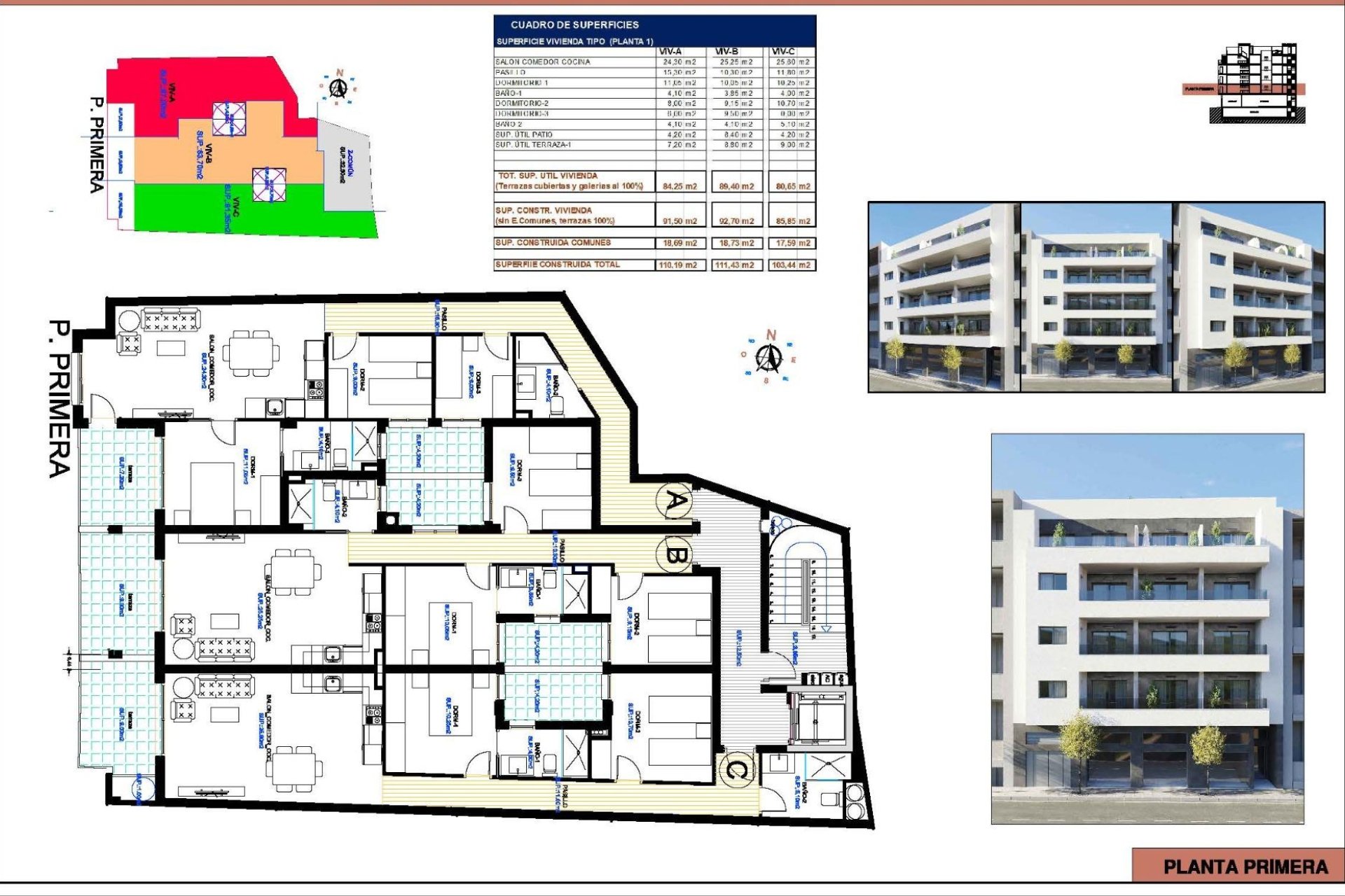 Neue Gebäude - Wohnung -
Torrevieja - Centro