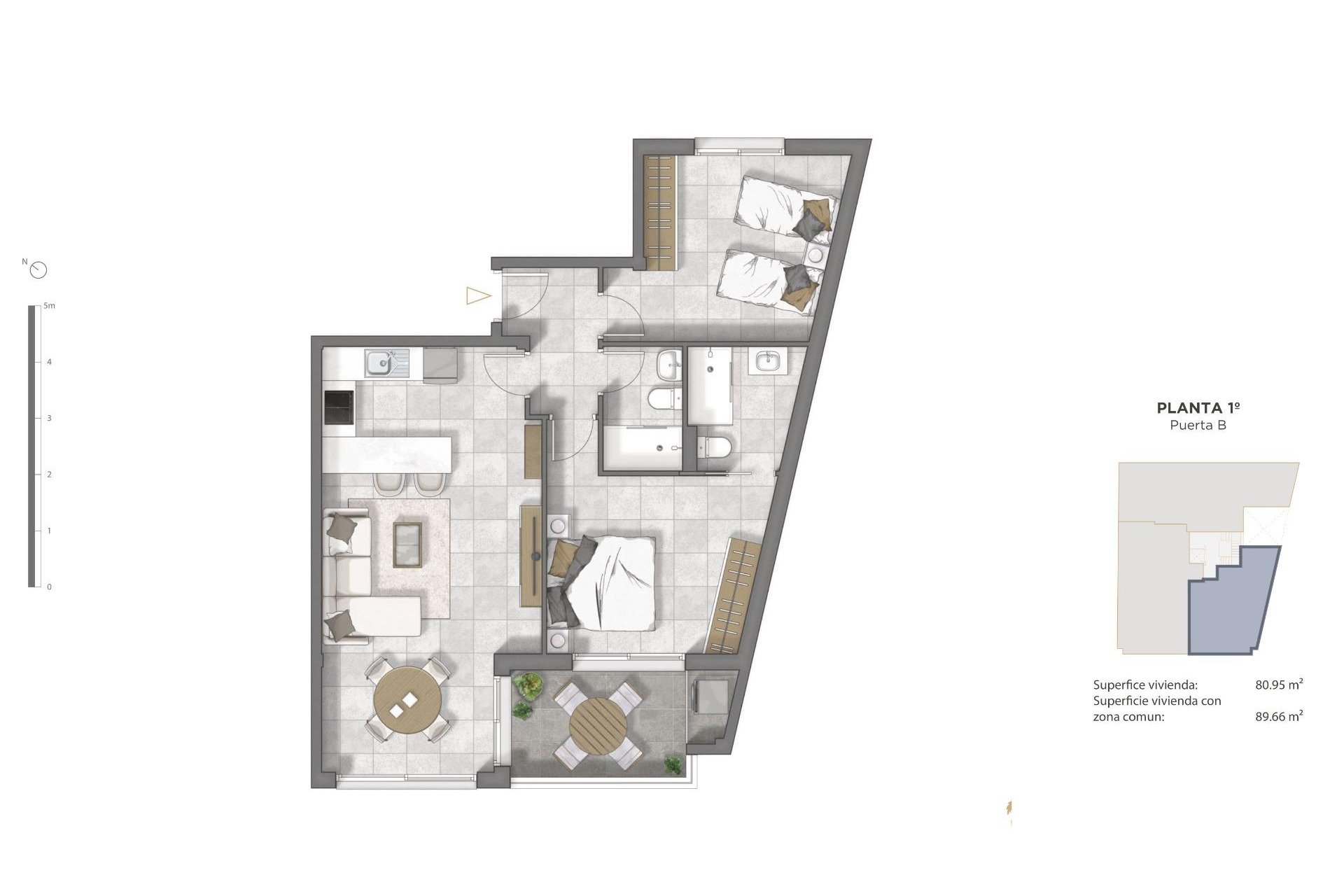 New Build - Apartment -
Guardamar del Segura - Pueblo