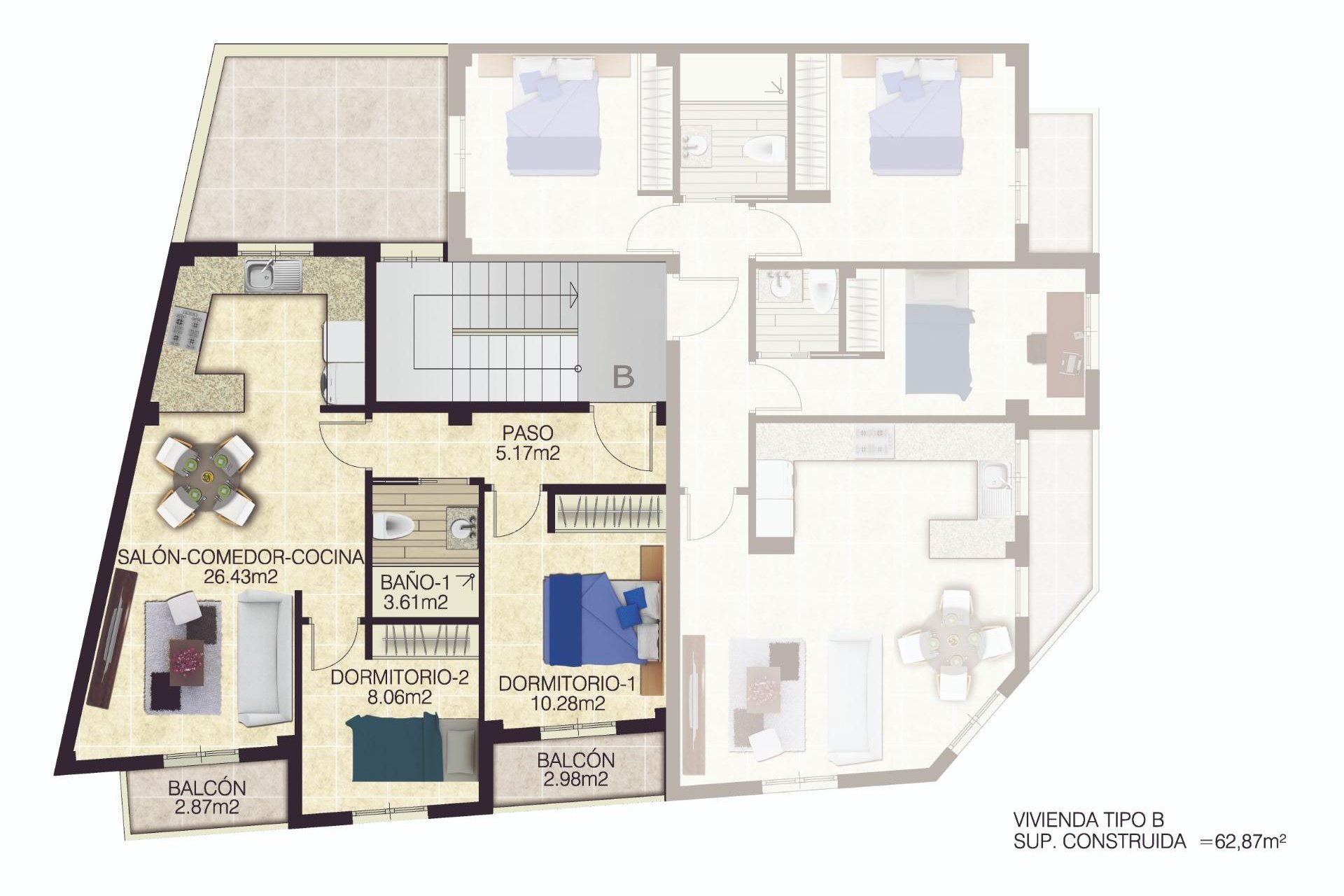 New Build - Apartment -
Jacarilla - pueblo