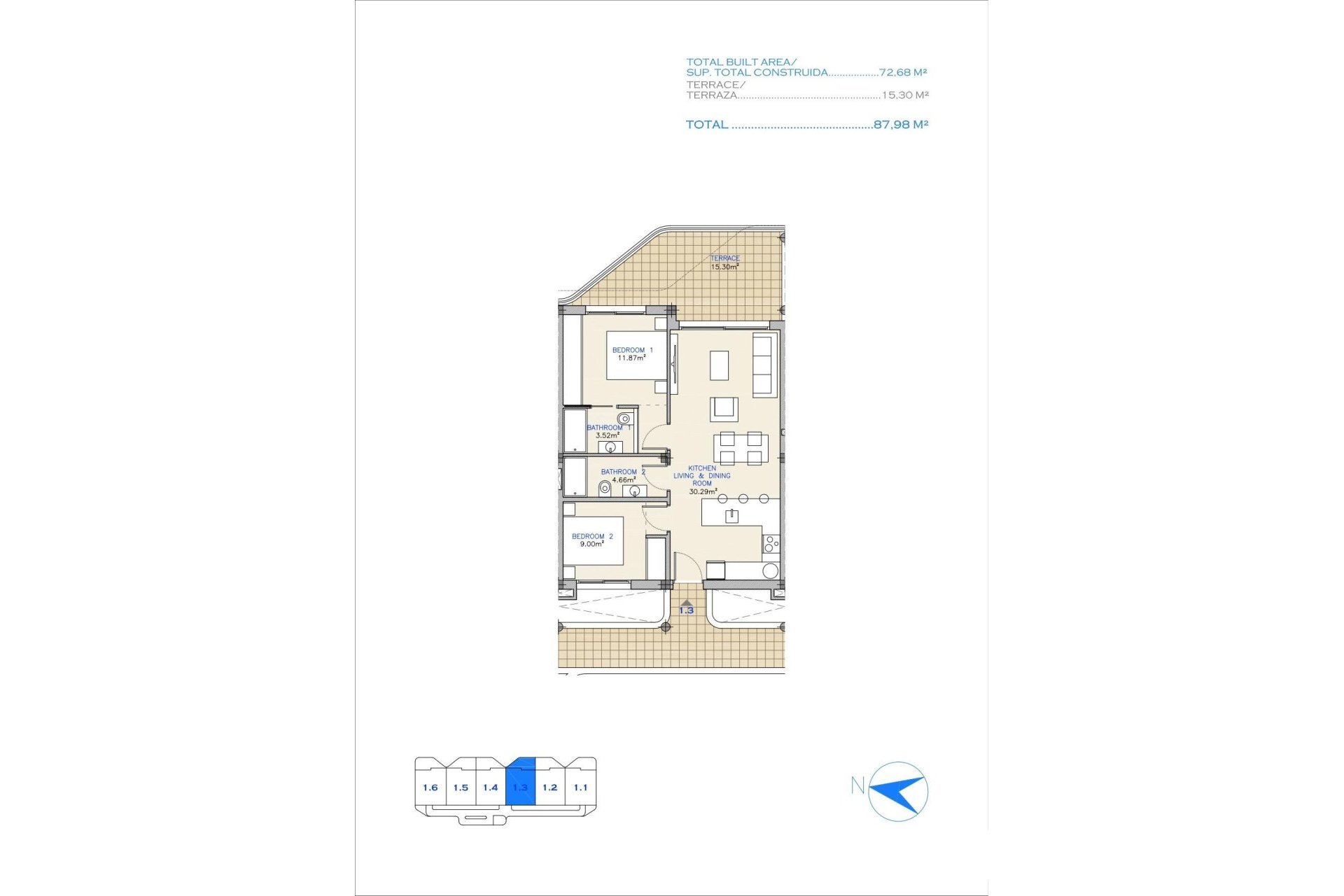 New Build - Apartment -
Los Alcázares - Serena Golf