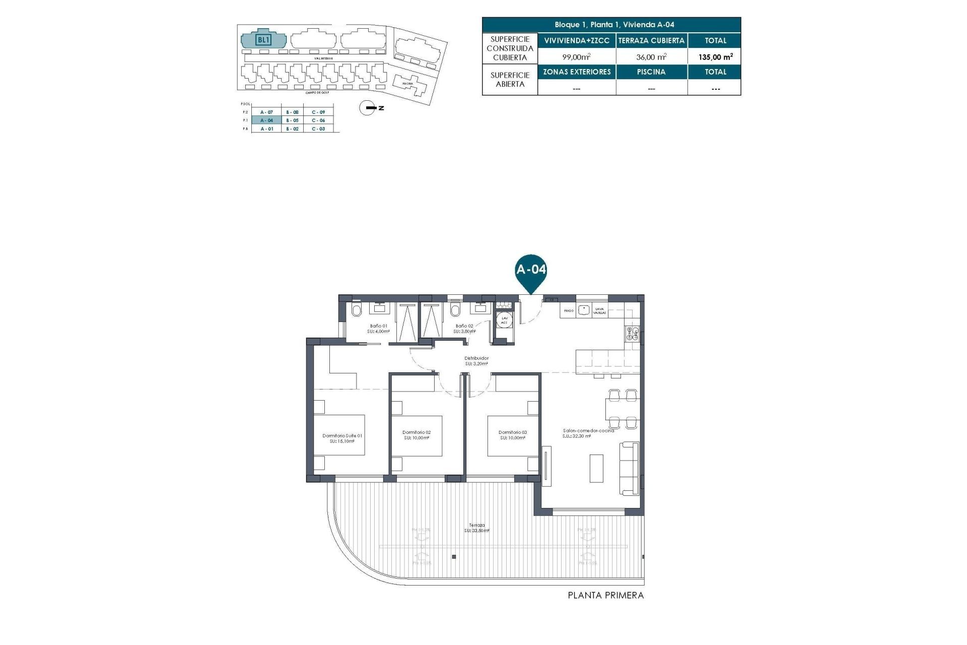 New Build - Apartment -
Los Alcázares - Serena Golf