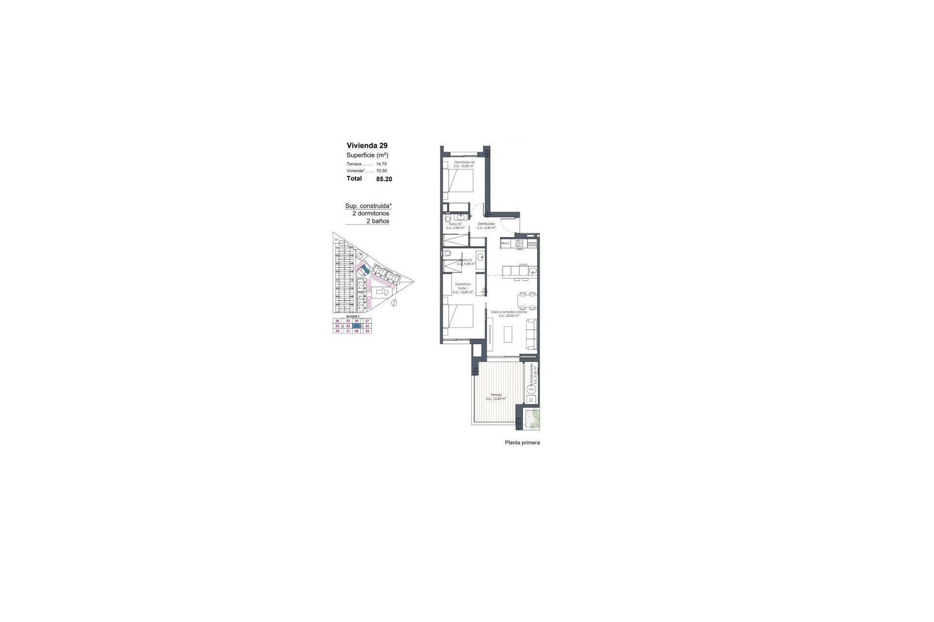 New Build - Apartment -
Los Alcázares - Serena Golf