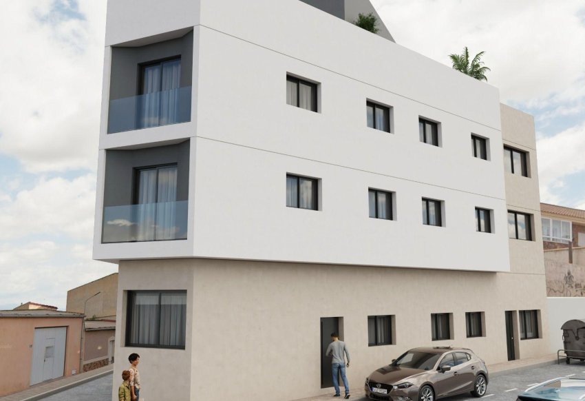 New Build - Apartment -
Mazarron - pueblo