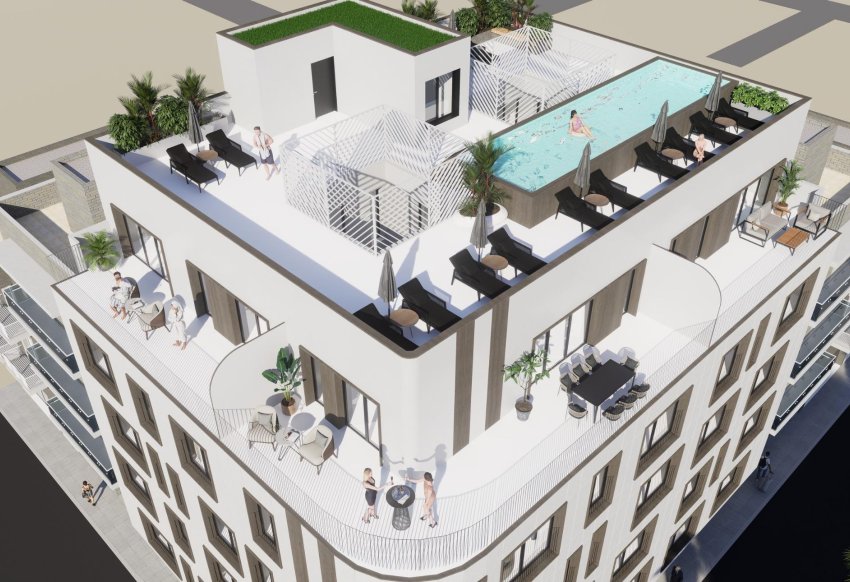 New Build - Apartment -
Torrevieja - El acequión