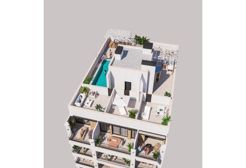 New Build - Apartment -
Torrevieja - Playa de El Cura