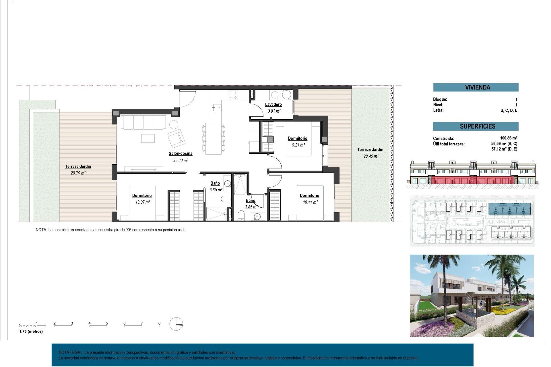 New Build - Bungalow -
Los Alcázares - Serena Golf