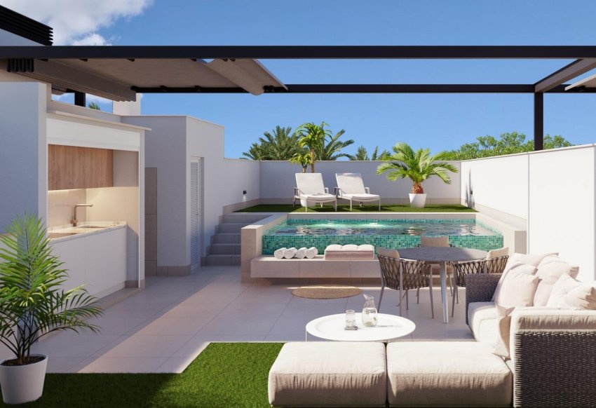 New Build - Bungalow -
Pilar de la Horadada - parques de Andromeda