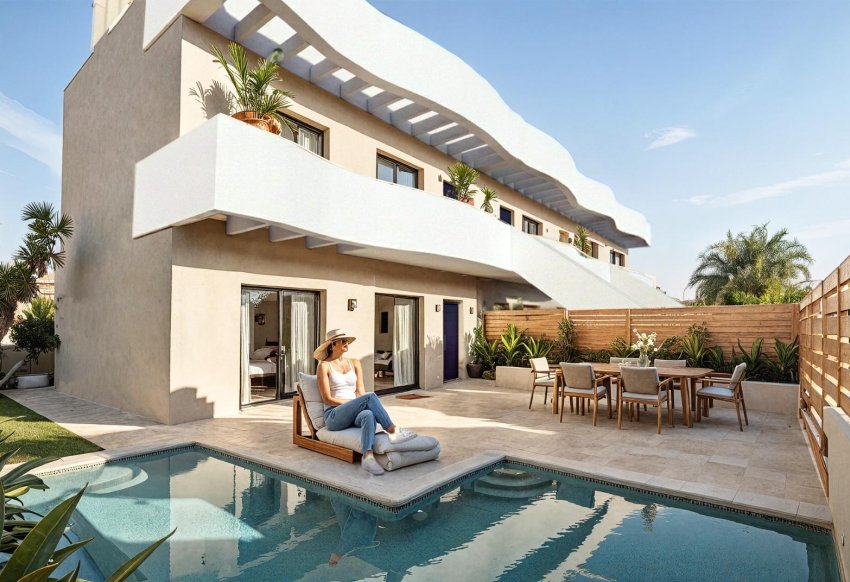 New Build - Bungalow -
Pilar de la Horadada - parques de Andromeda