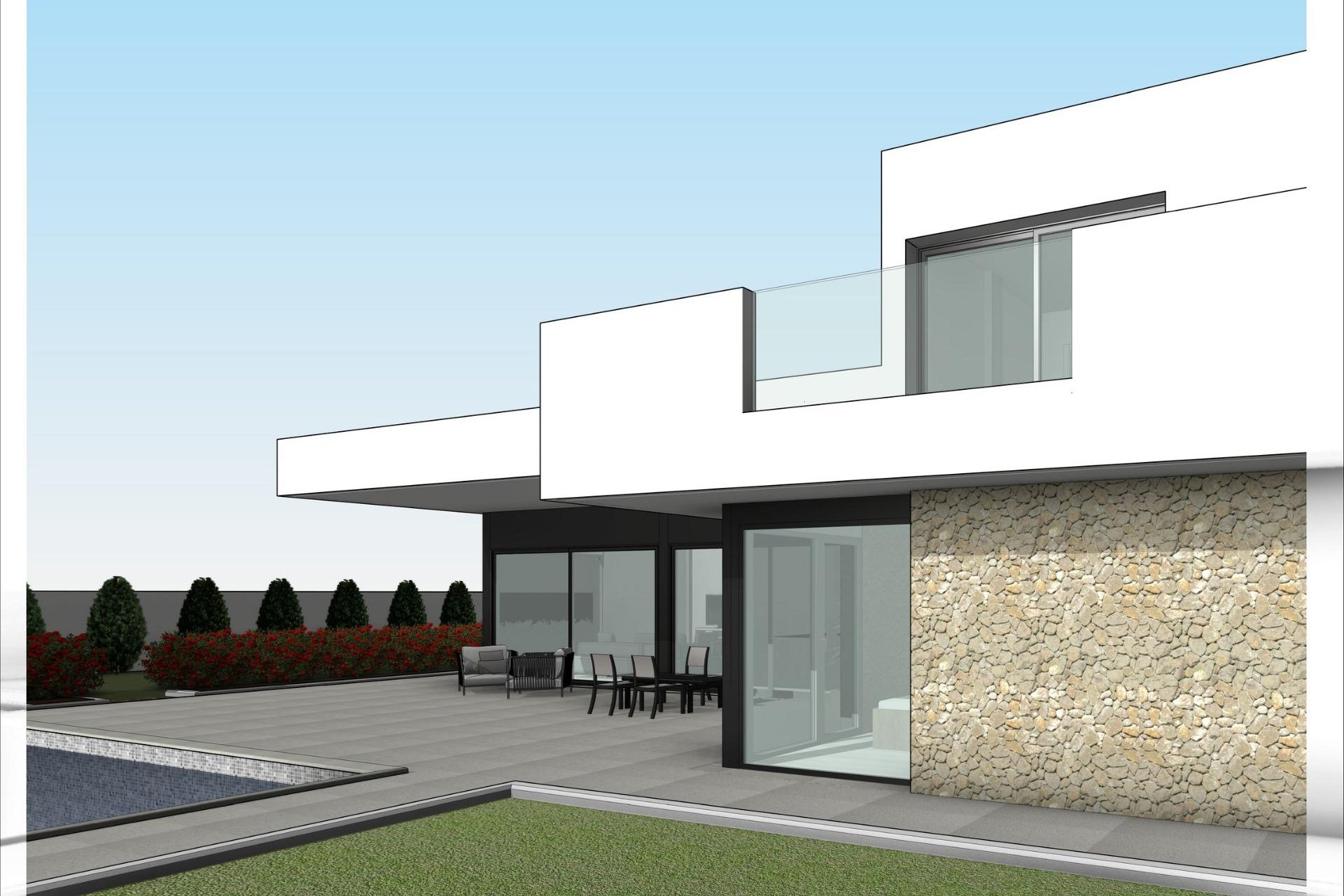 New Build - Detached Villa -
Aspe - Poligono 19